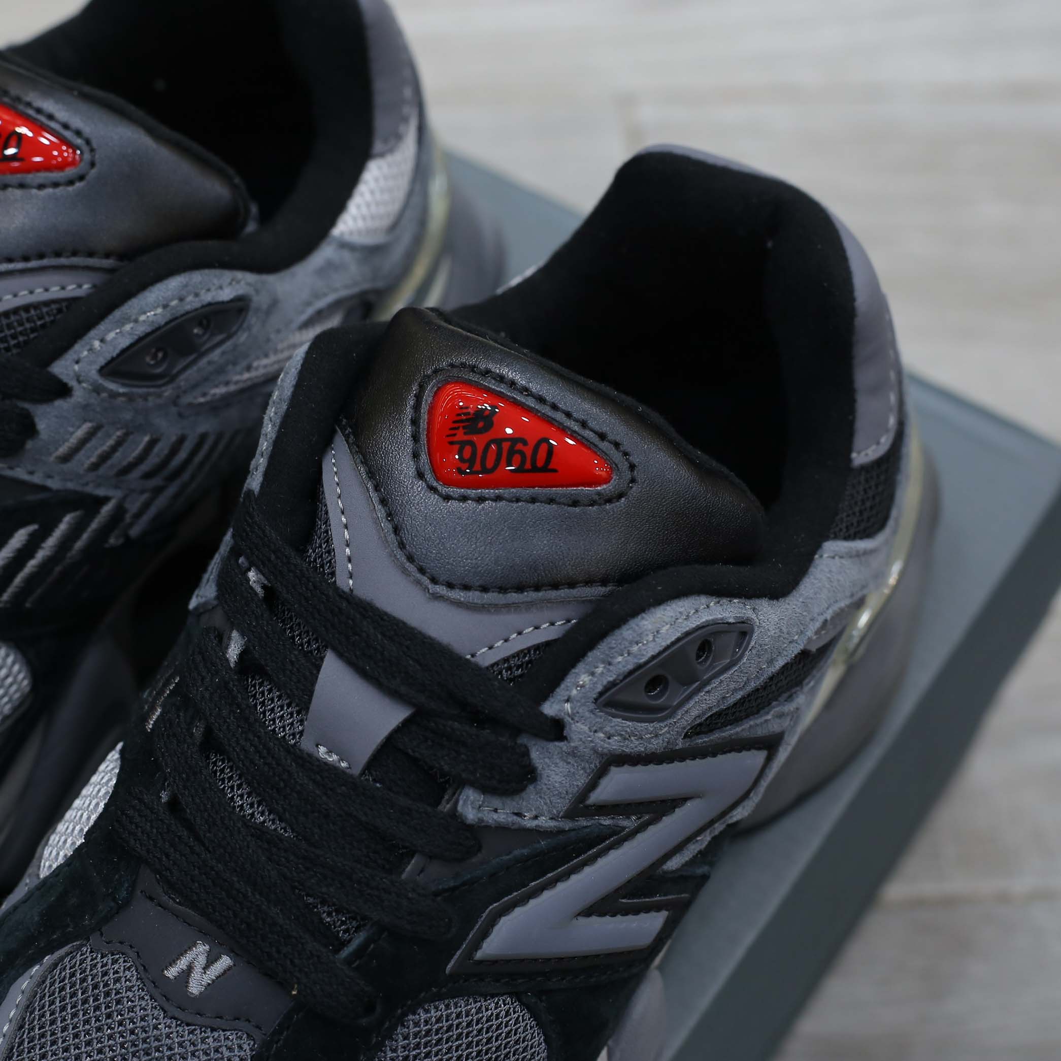 Giày New Balance 9060 Black Castlerock Grey Like Auth