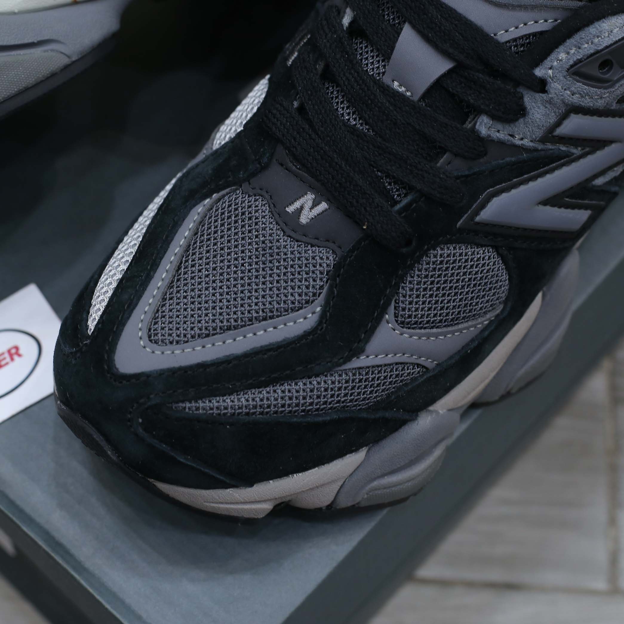 Giày New Balance 9060 Black Castlerock Grey Like Auth