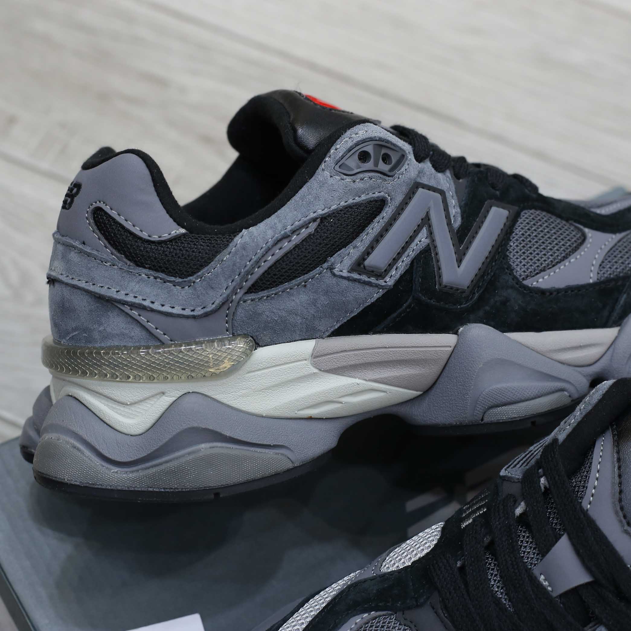 Giày New Balance 9060 Black Castlerock Grey Like Auth