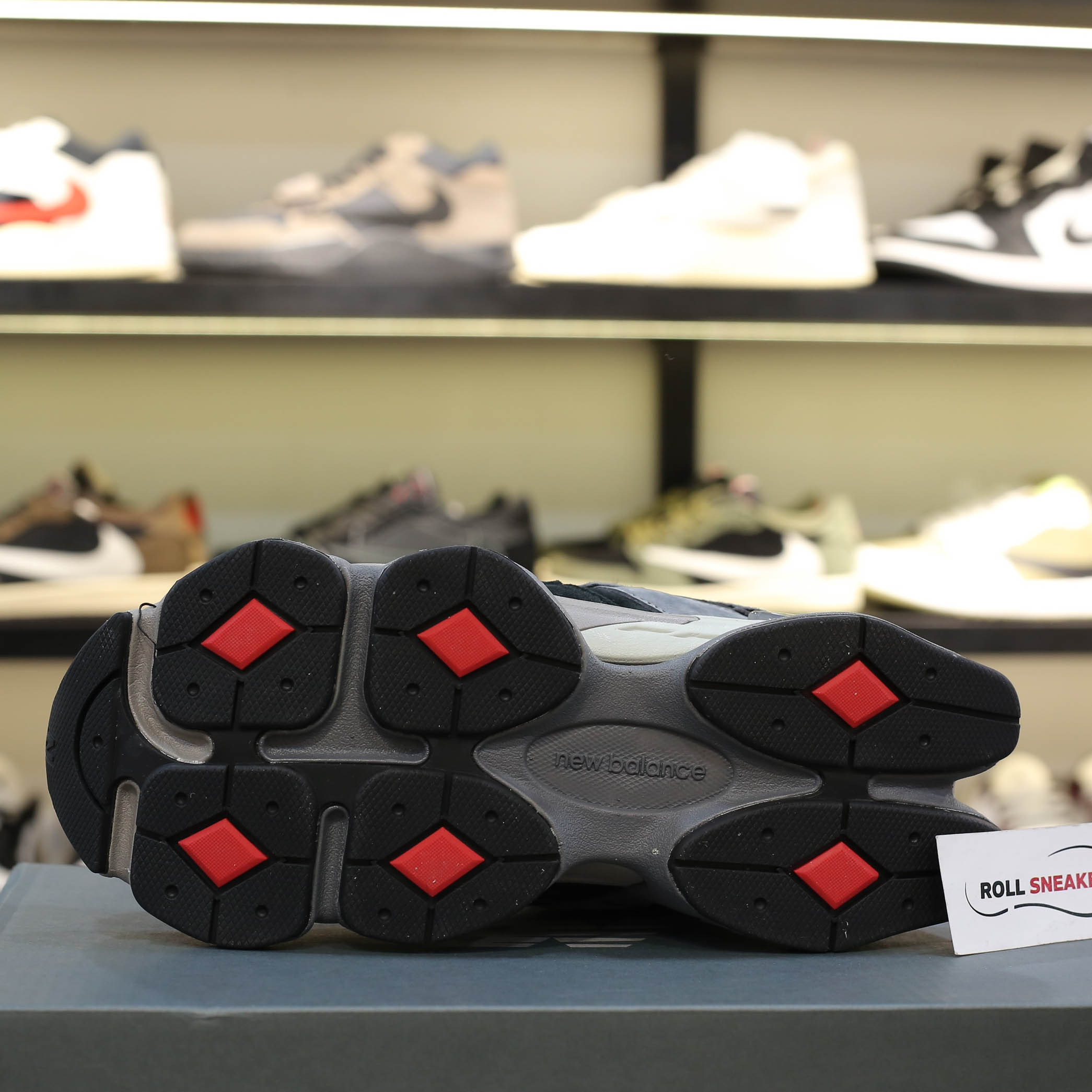 Giày New Balance 9060 Black Castlerock Grey Like Auth