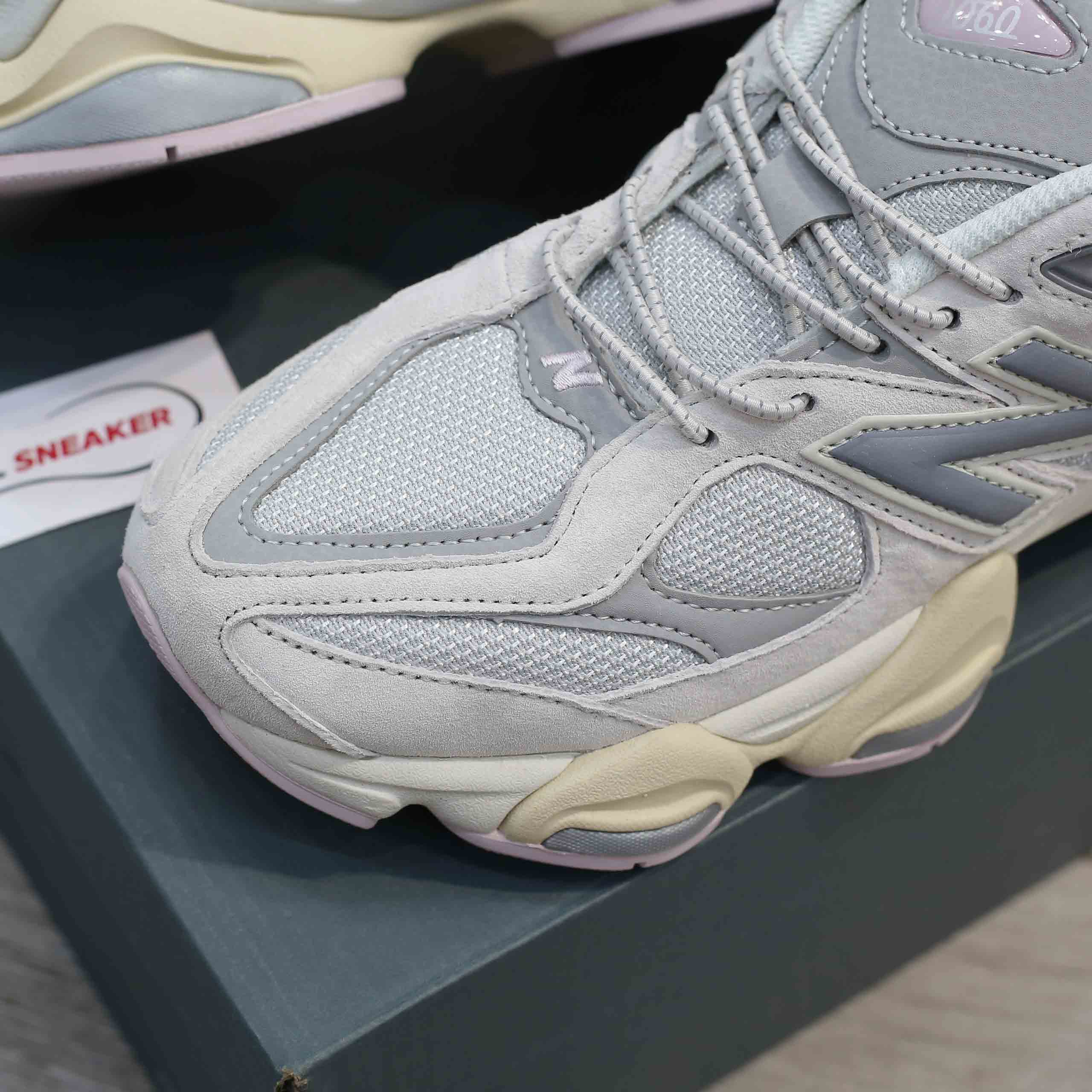 Giày New Balance 9060 Grey Lilac Like Auth