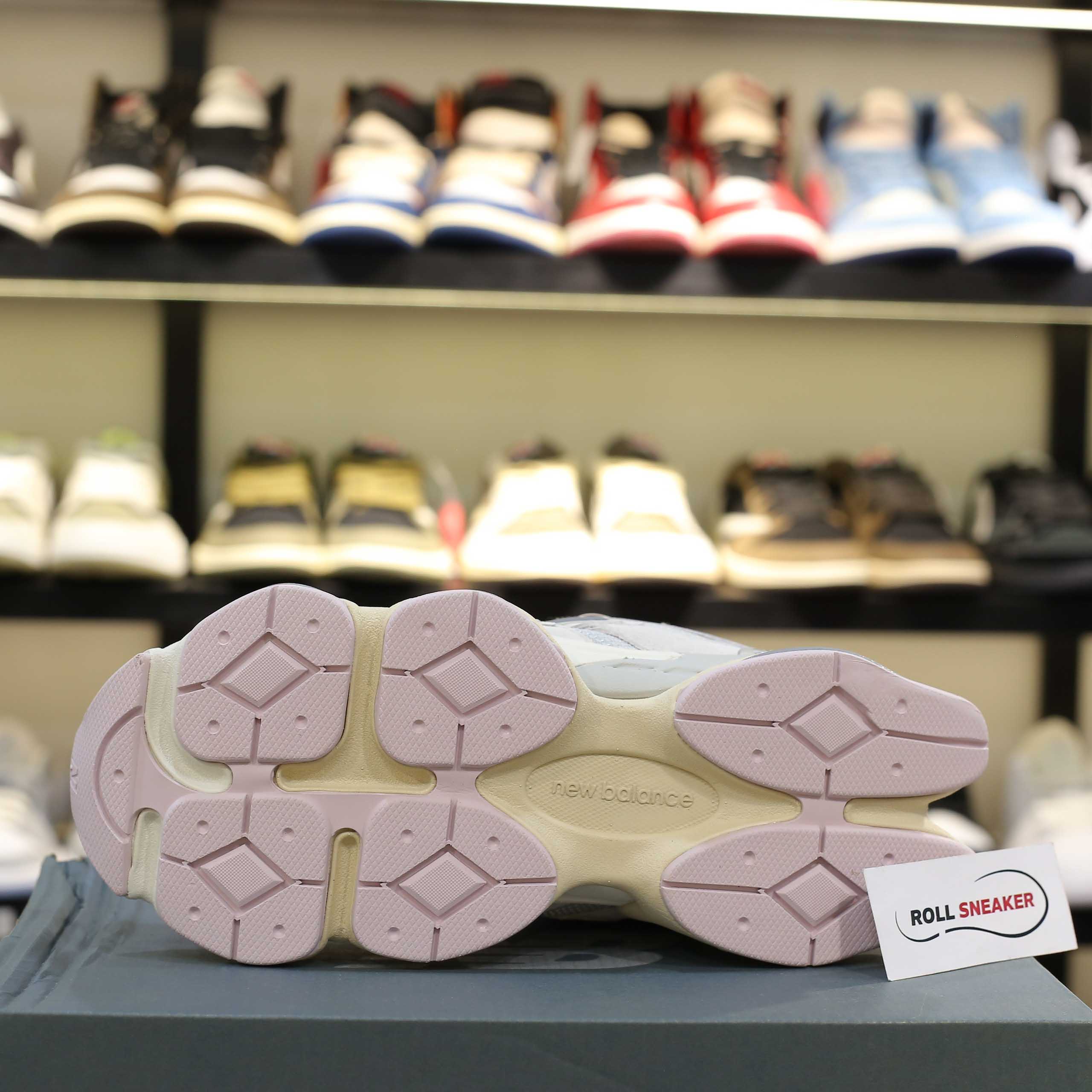 Giày New Balance 9060 Grey Lilac Like Auth