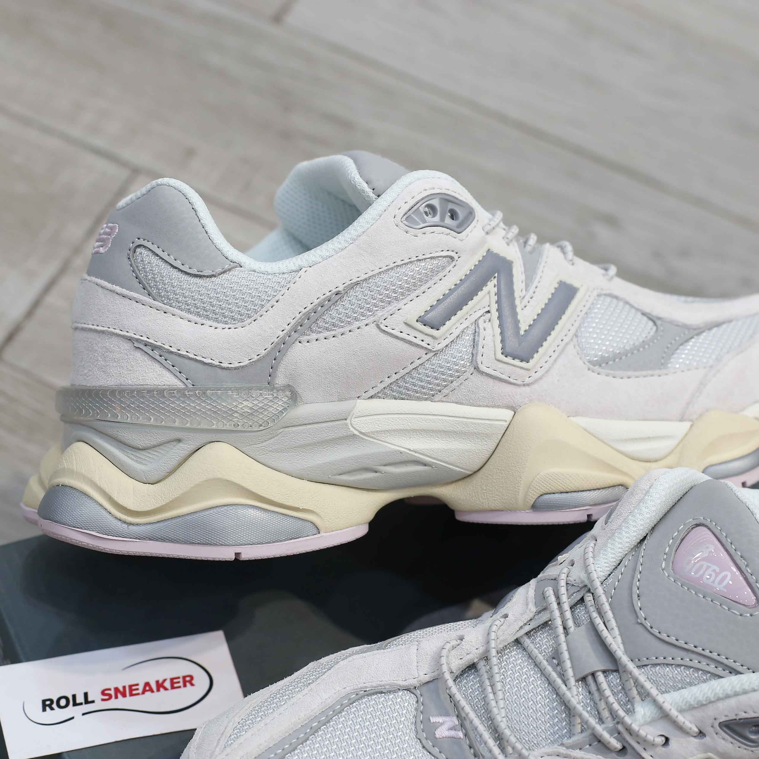 Giày New Balance 9060 Grey Lilac Like Auth