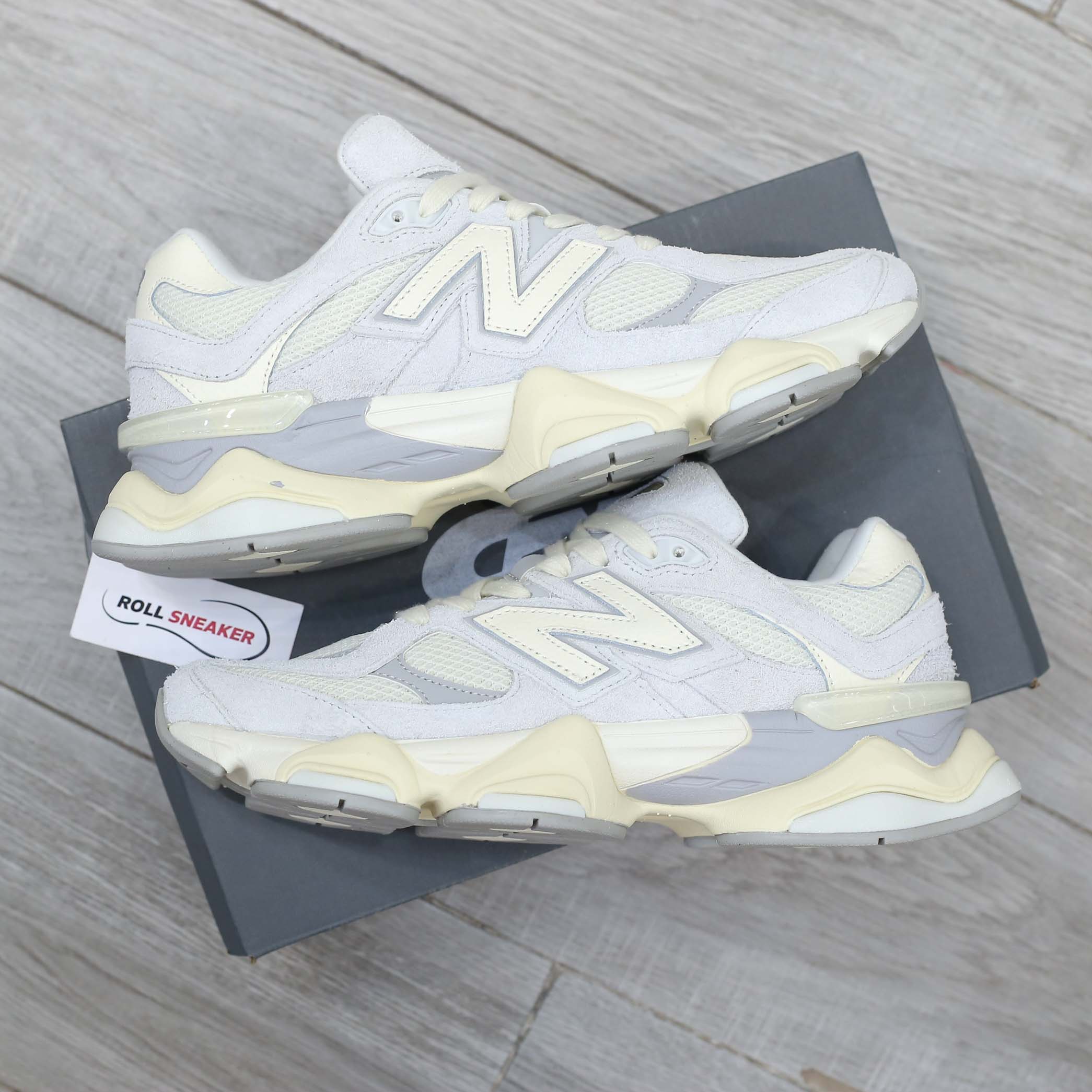 Giày New Balance 9060 Quartz Grey Like Auth