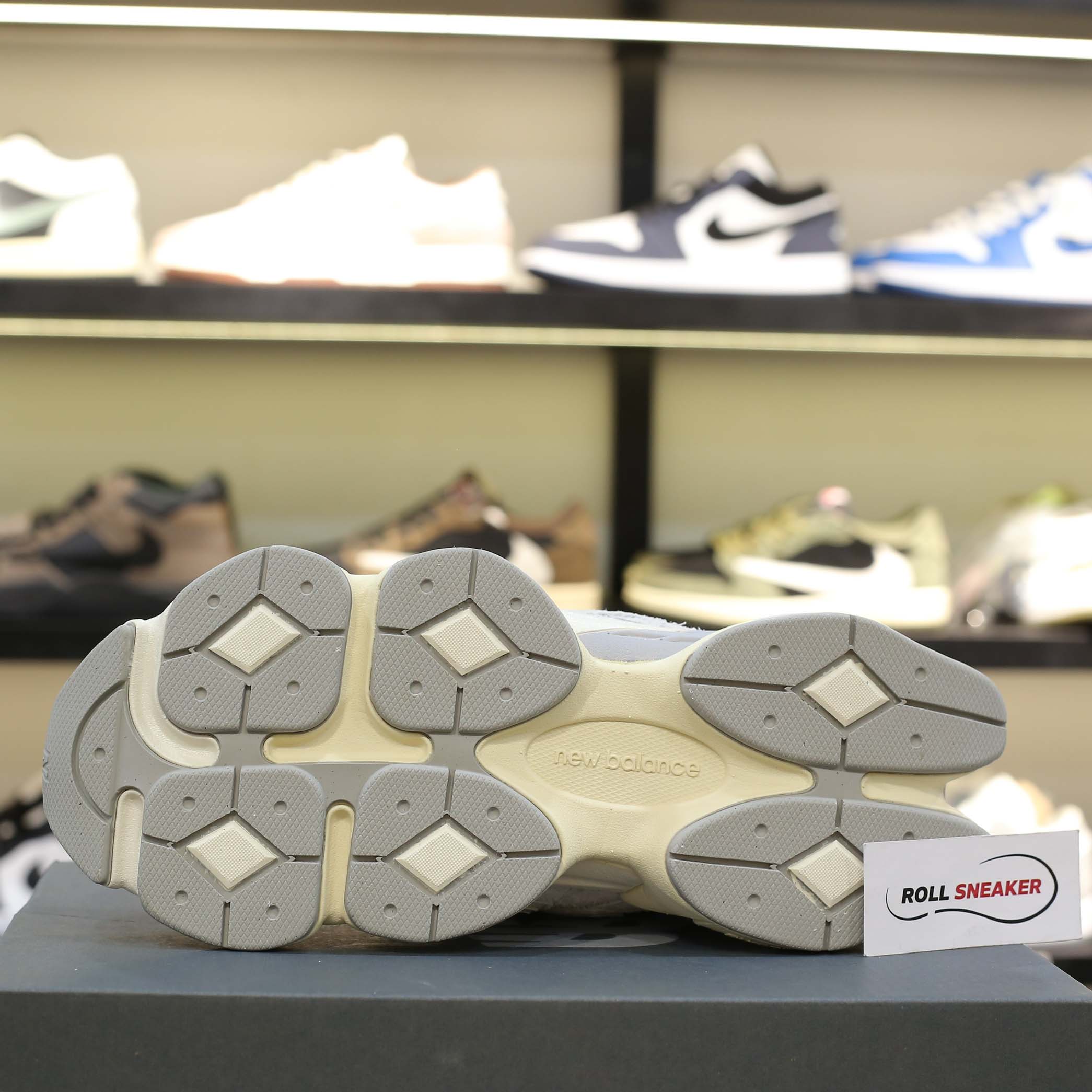 Giày New Balance 9060 Quartz Grey Like Auth