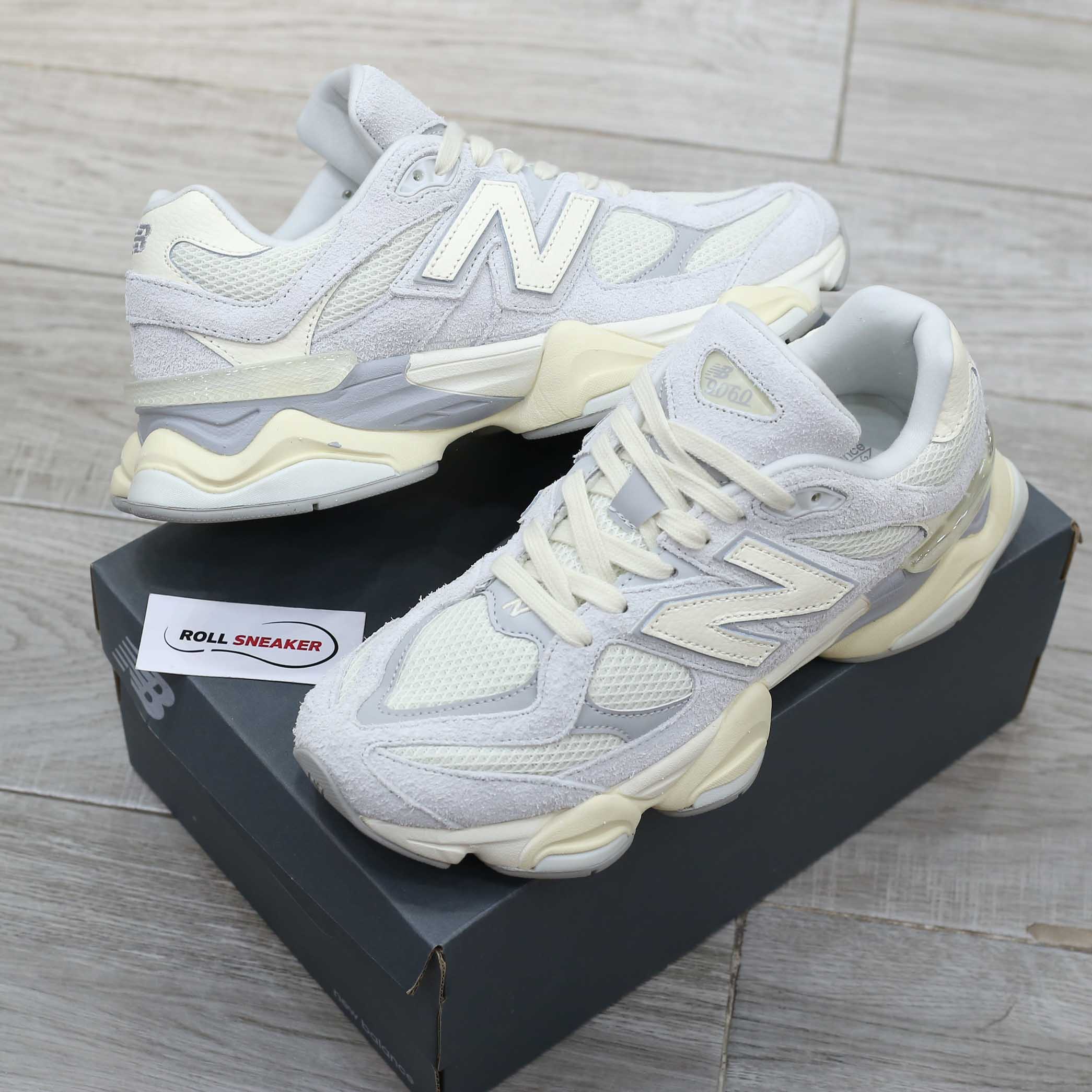 Giày New Balance 9060 Quartz Grey Like Auth