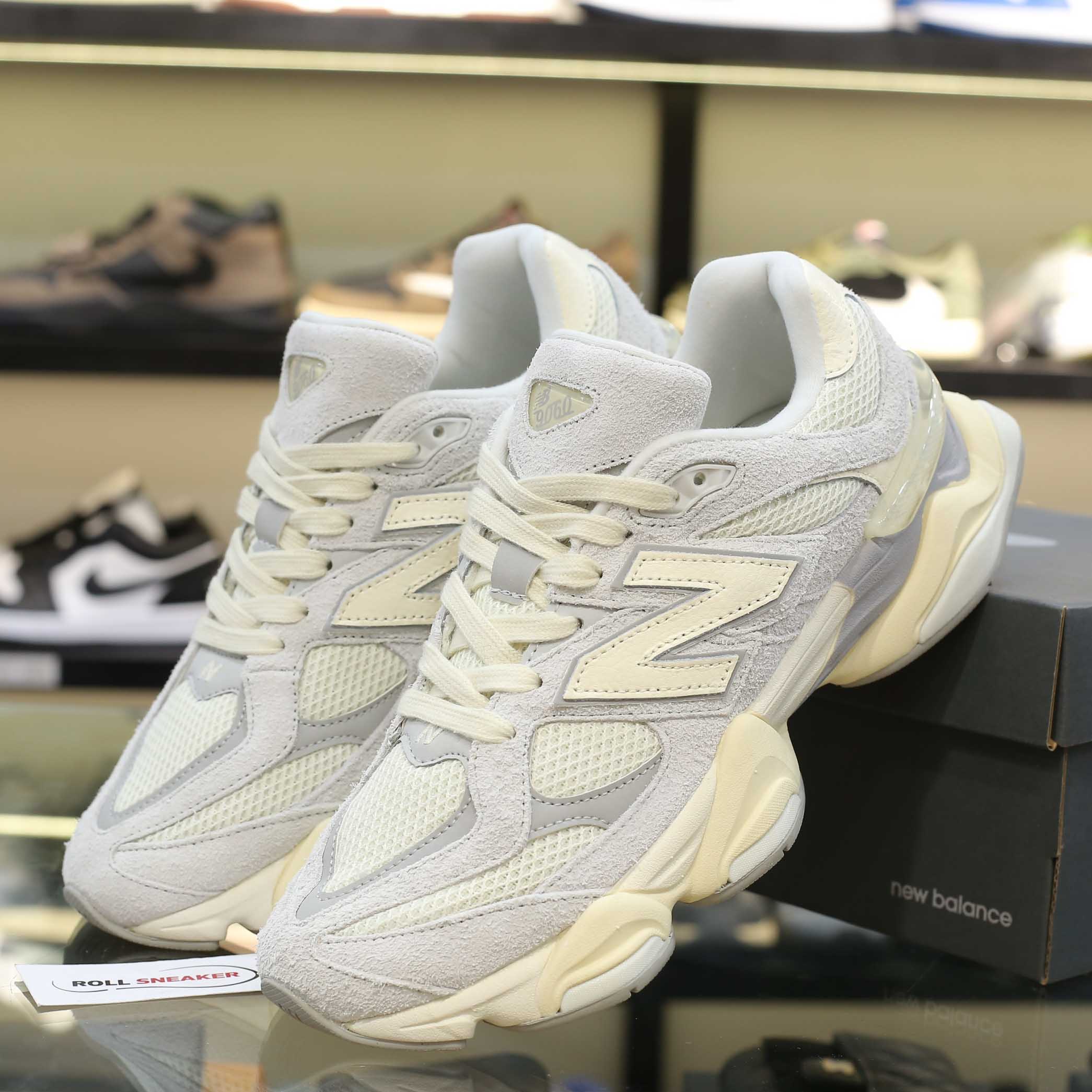 Giày New Balance 9060 Quartz Grey Like Auth
