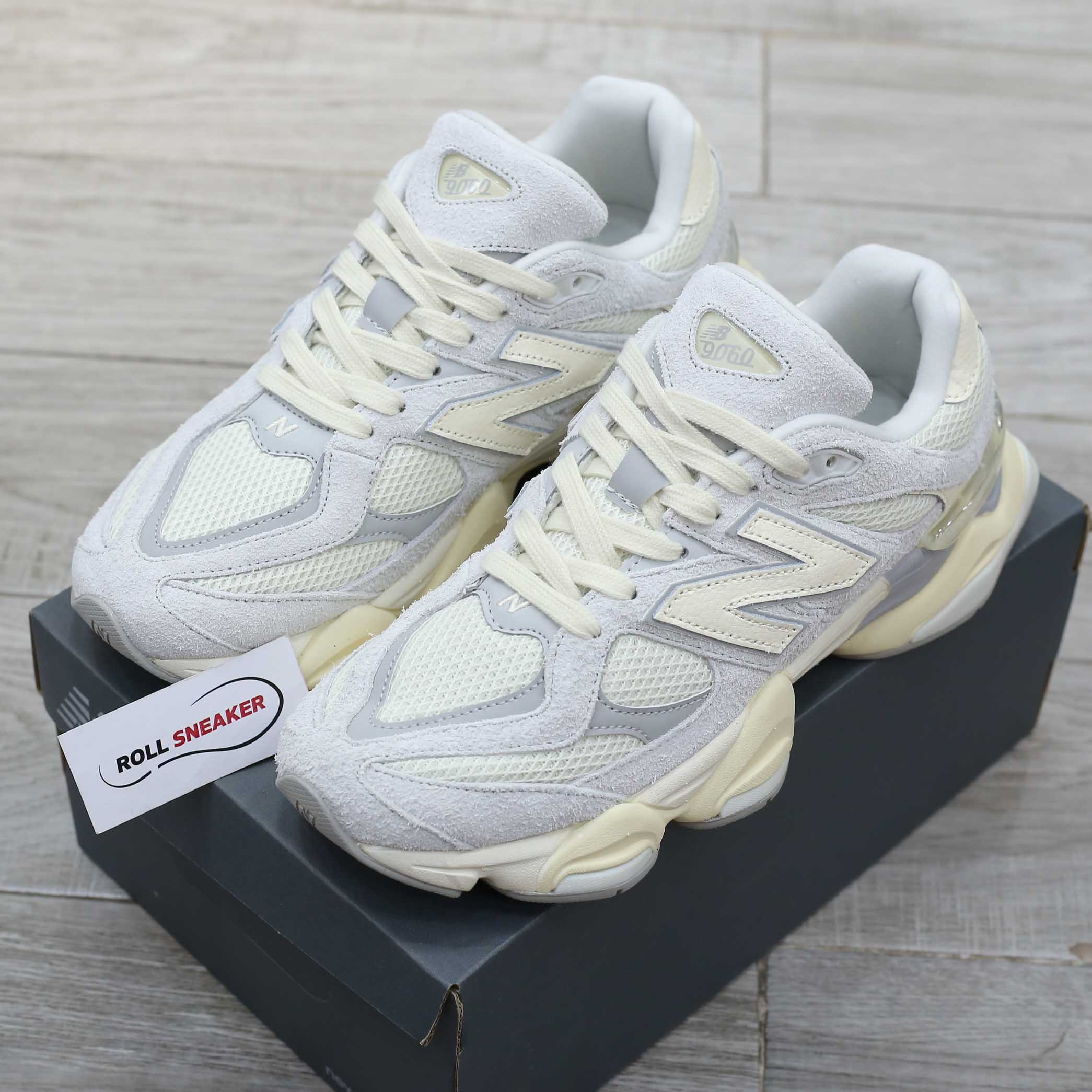 Giày New Balance 9060 Quartz Grey Like Auth