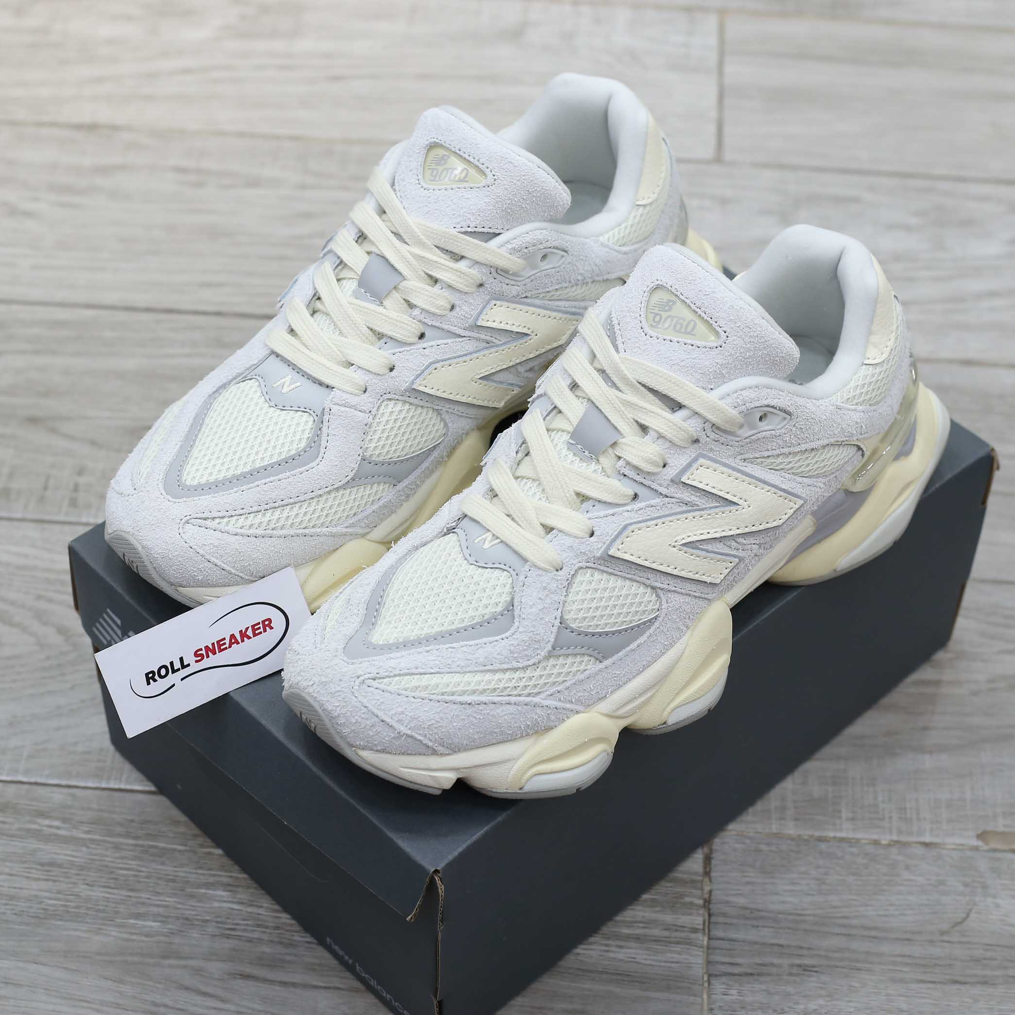 Giày New Balance 9060 Quartz Grey Like Auth