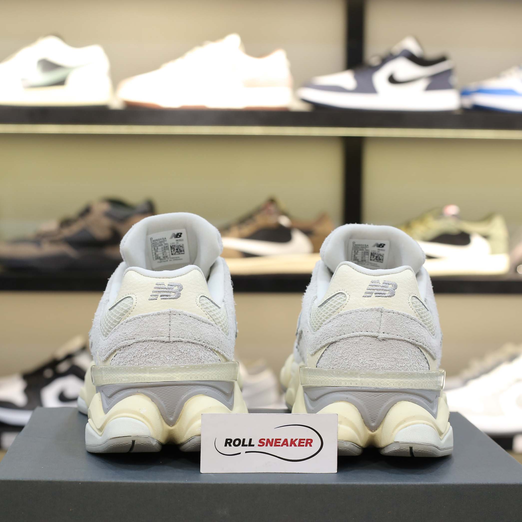 Giày New Balance 9060 Quartz Grey Like Auth