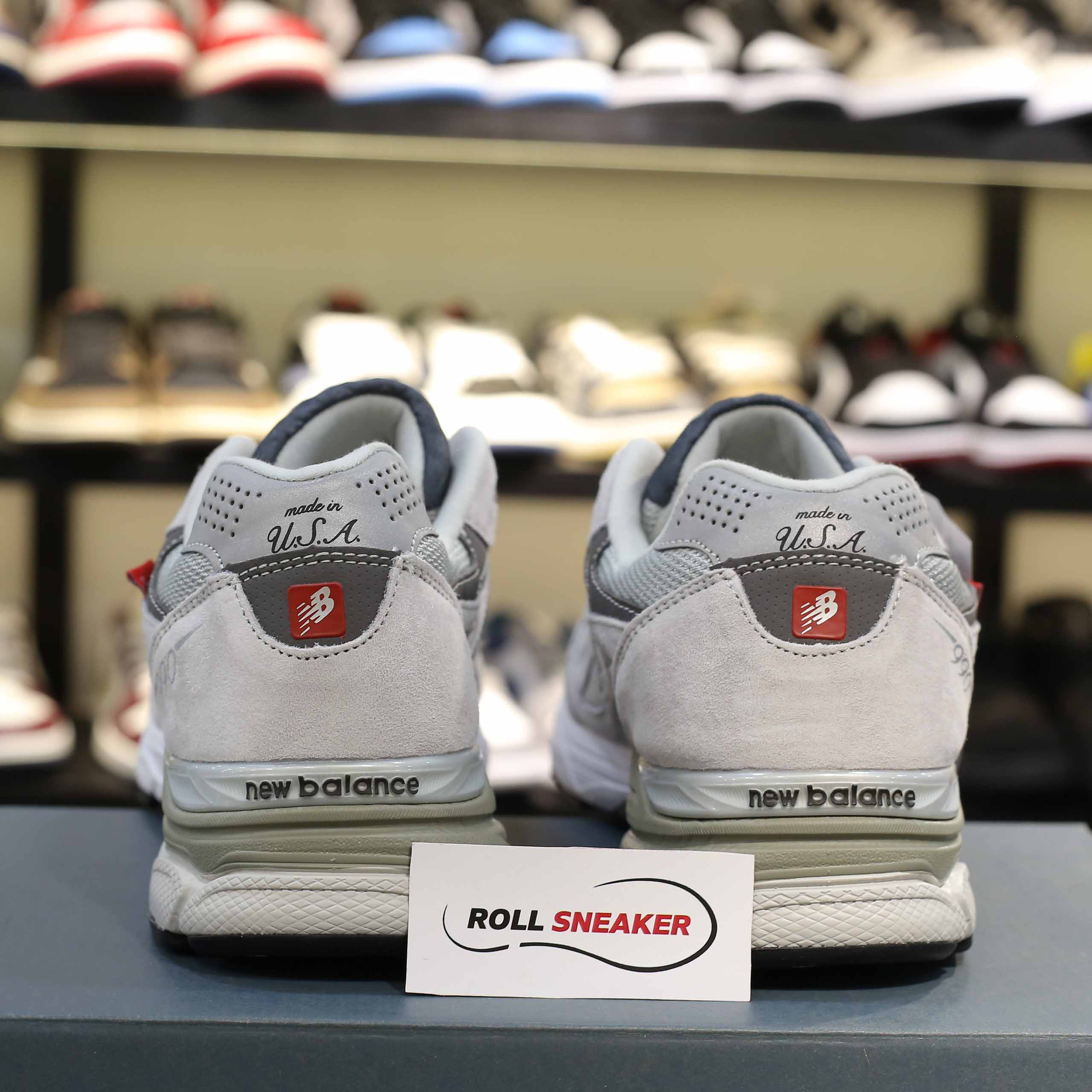 Giày New Balance 990v3 Made In USA Grey Like Auth
