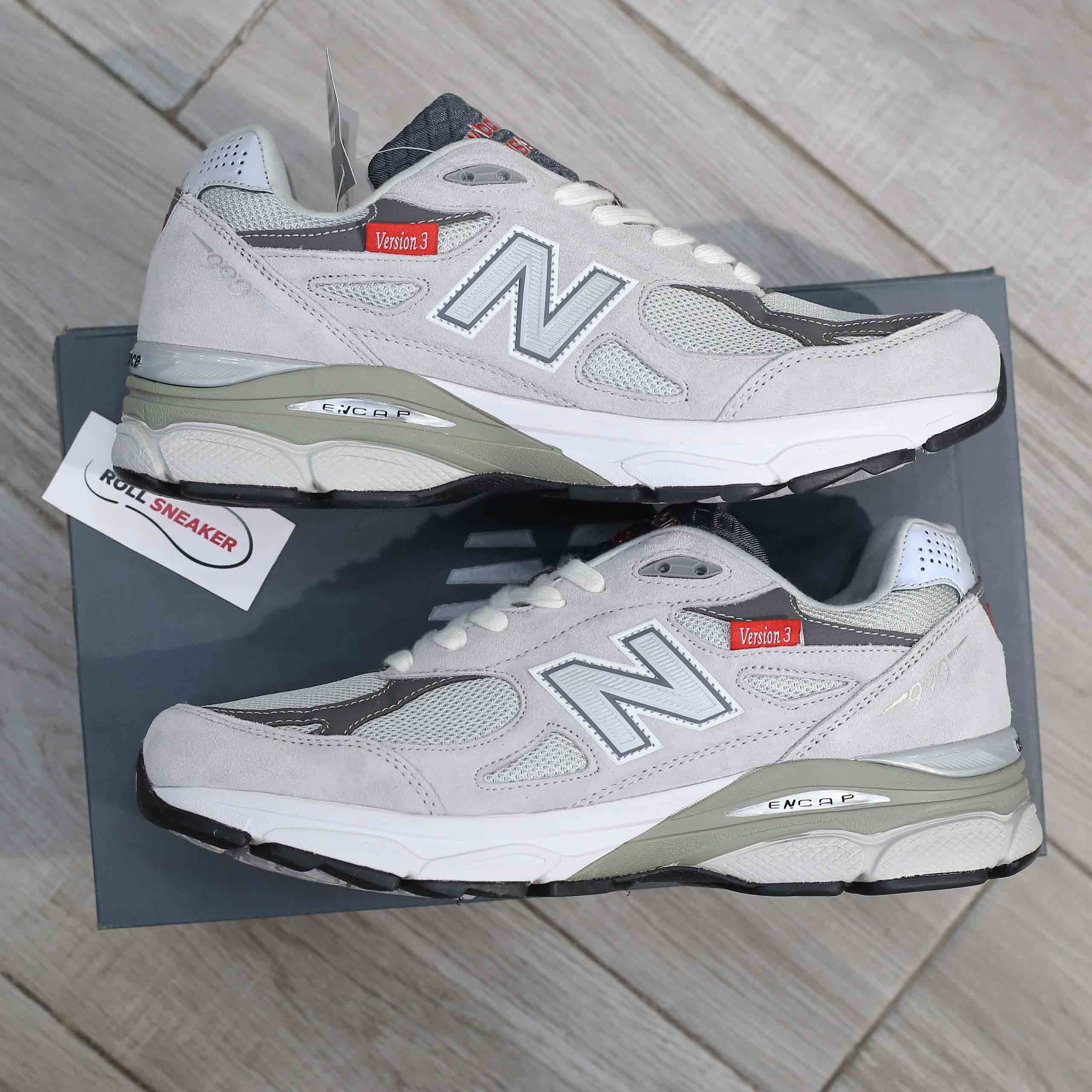 Giày New Balance 990v3 Made In USA Grey Like Auth