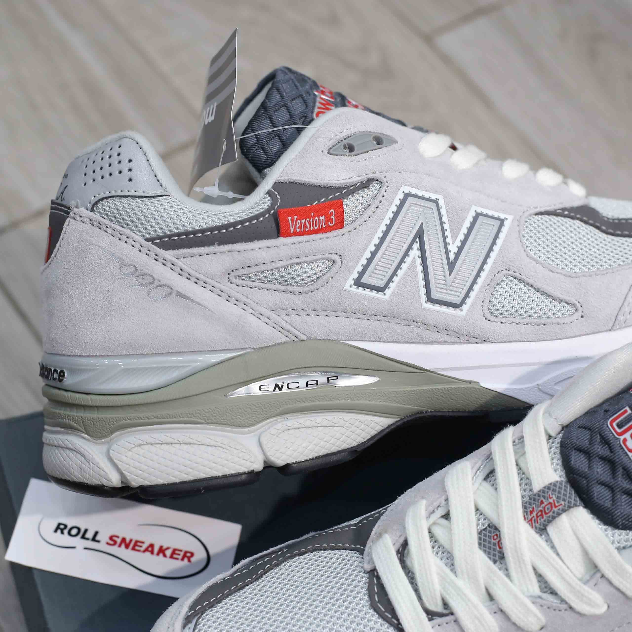 Giày New Balance 990v3 Made In USA Grey Like Auth