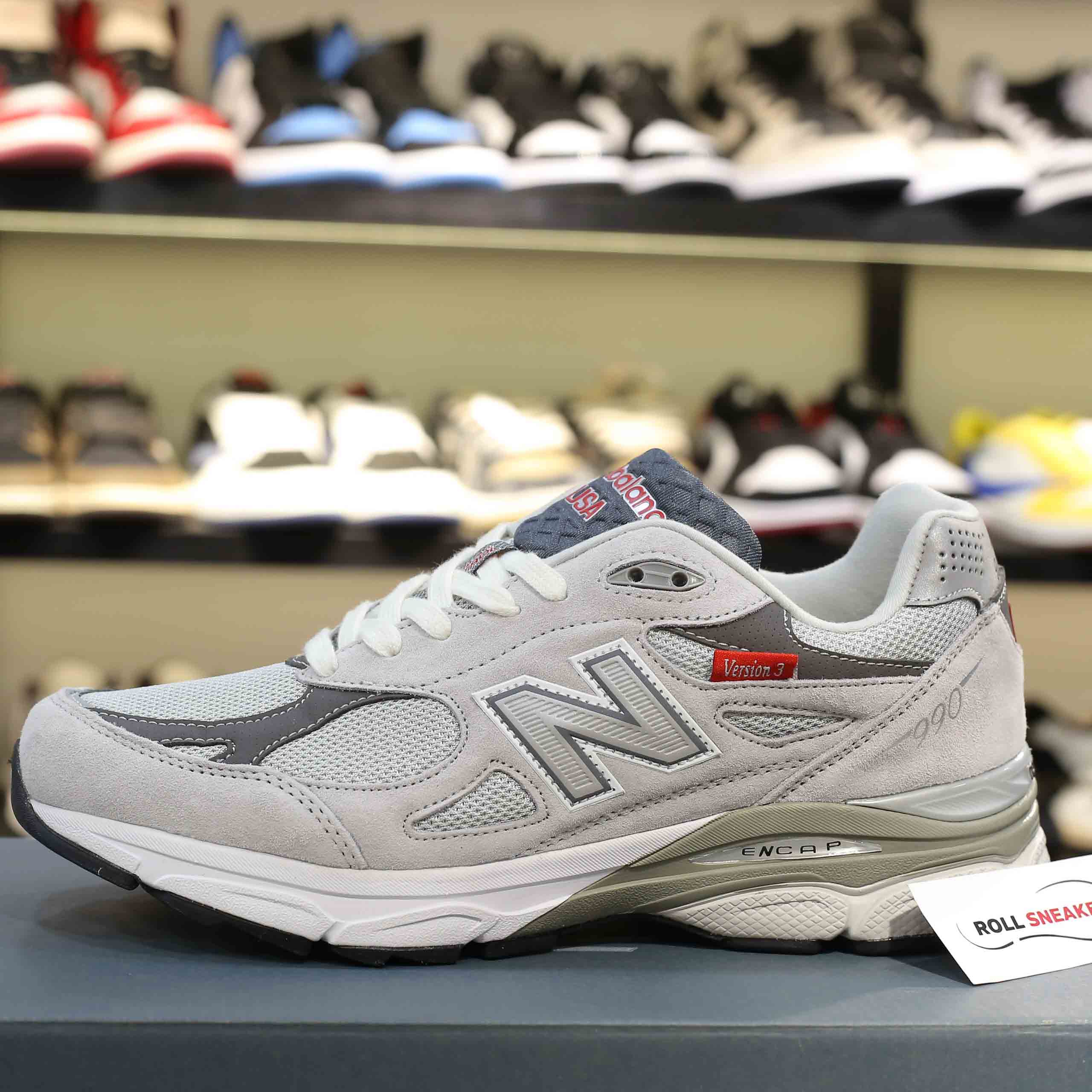 Giày New Balance 990v3 Made In USA Grey Like Auth