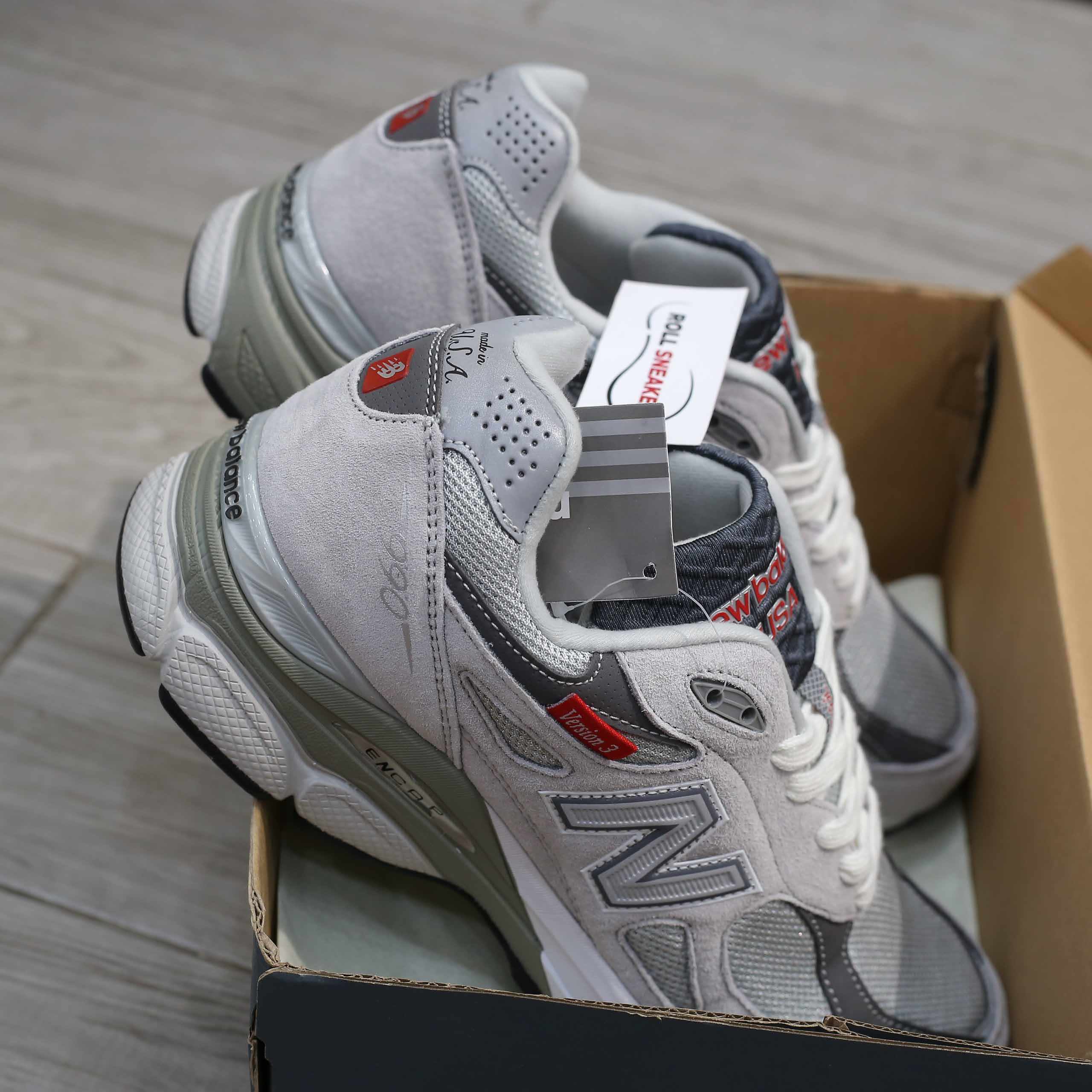 Giày New Balance 990v3 Made In USA Grey Like Auth