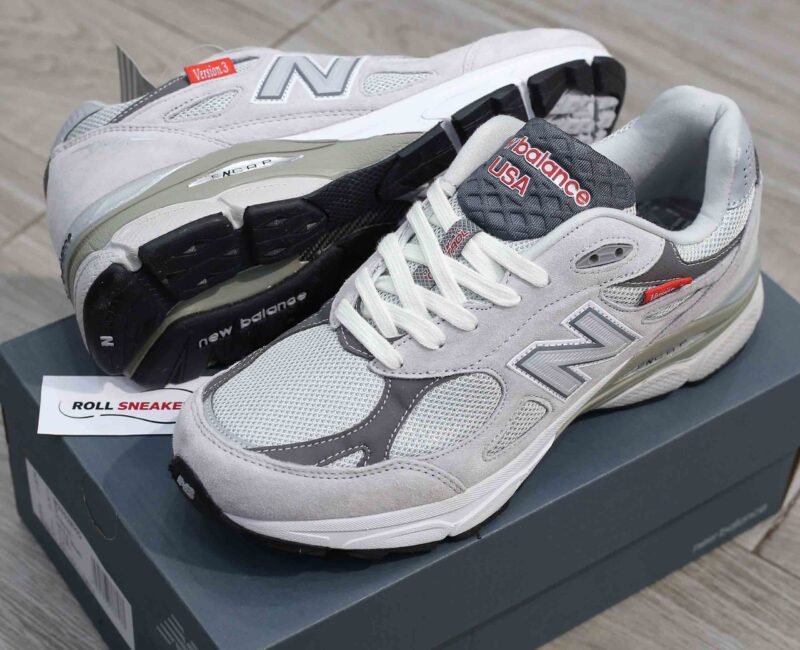 Giày New Balance 990v3 Made In USA Grey Like Auth