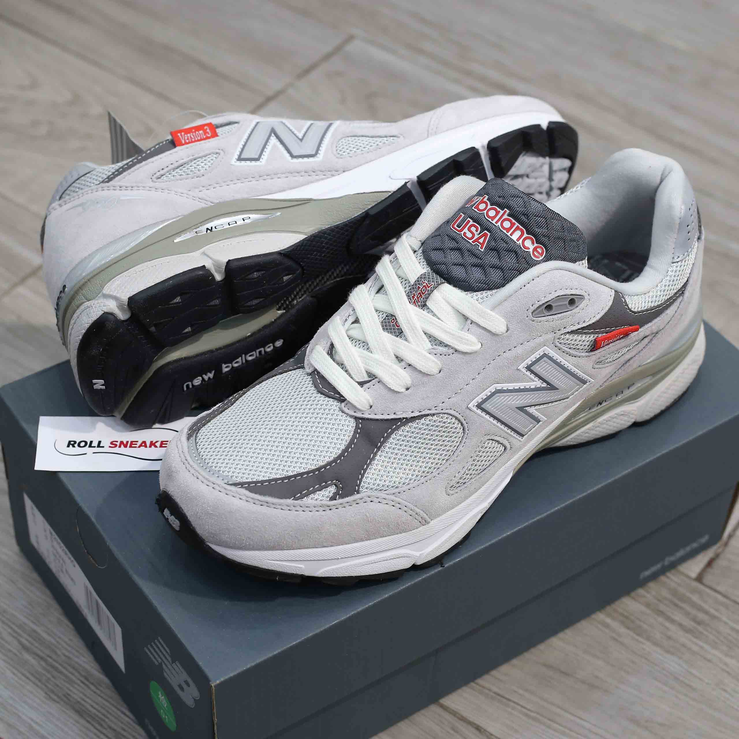 Giày New Balance 990v3 Made In USA Grey Like Auth