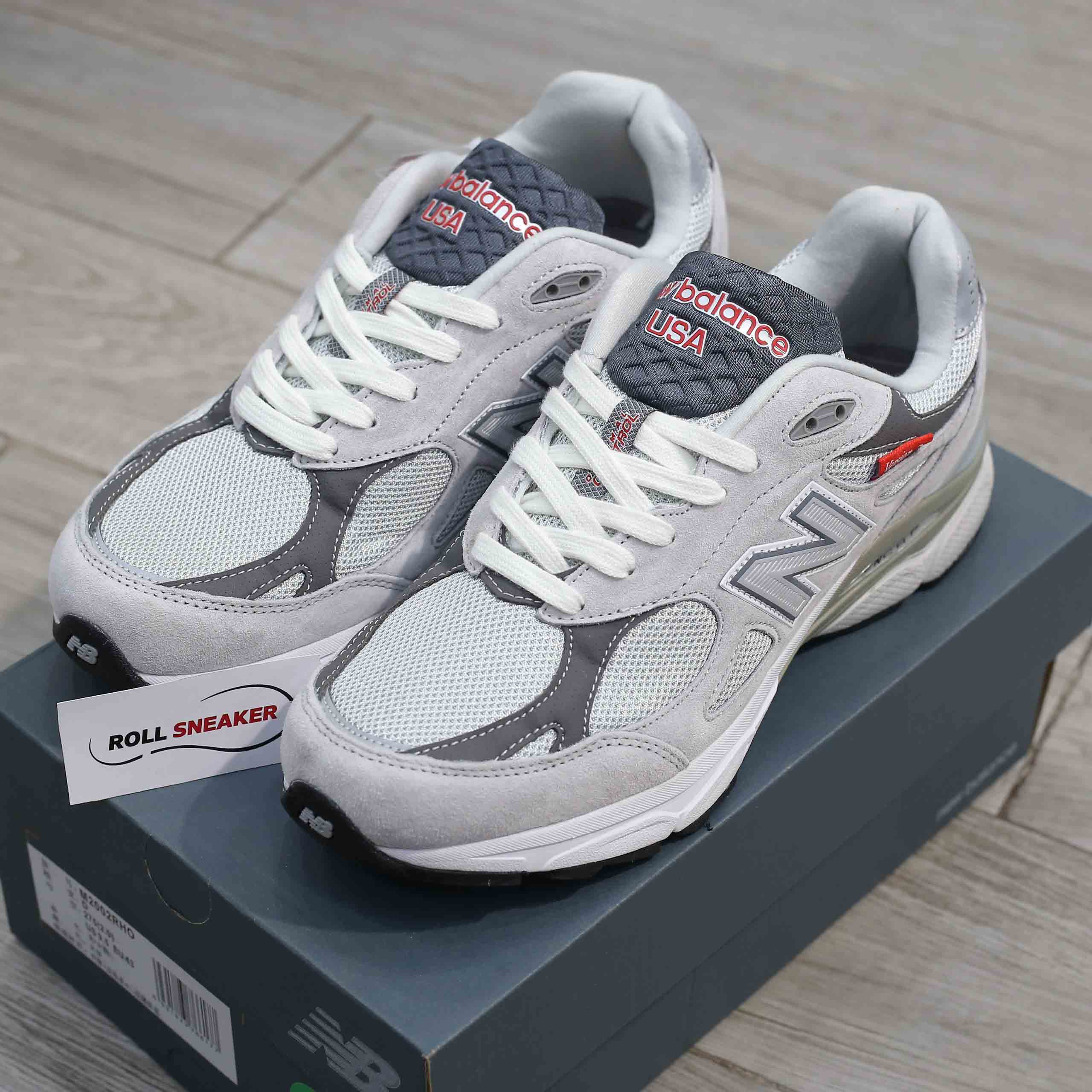 Giày New Balance 990v3 Made In USA Grey Like Auth