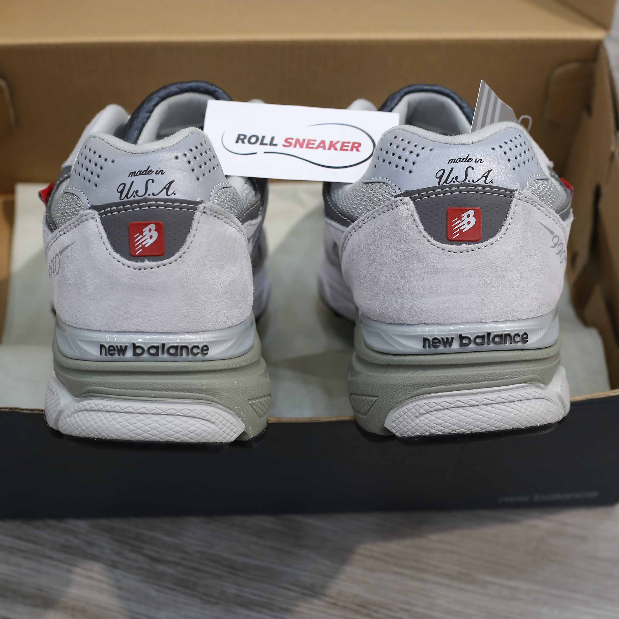 Giày New Balance 990v3 Made In USA Grey Like Auth