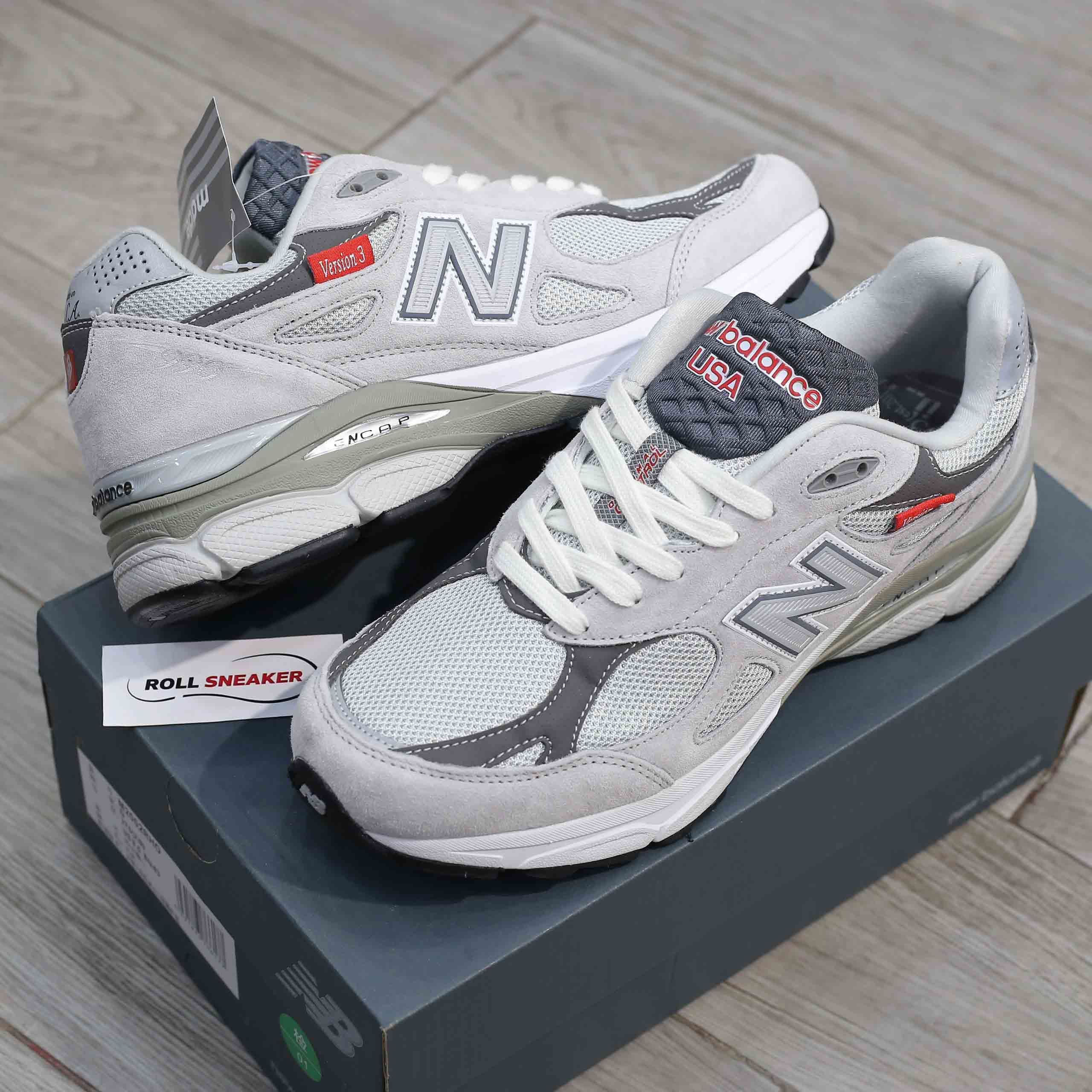 Giày New Balance 990v3 Made In USA Grey Like Auth