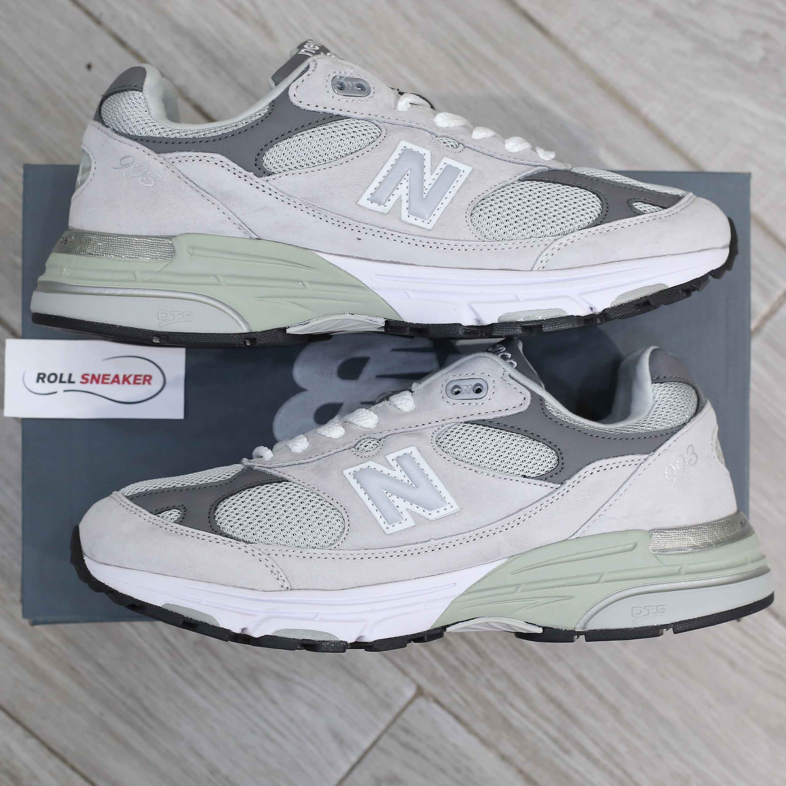 Giày New Balance 993 Made in USA ‘Grey White’ Like Auth