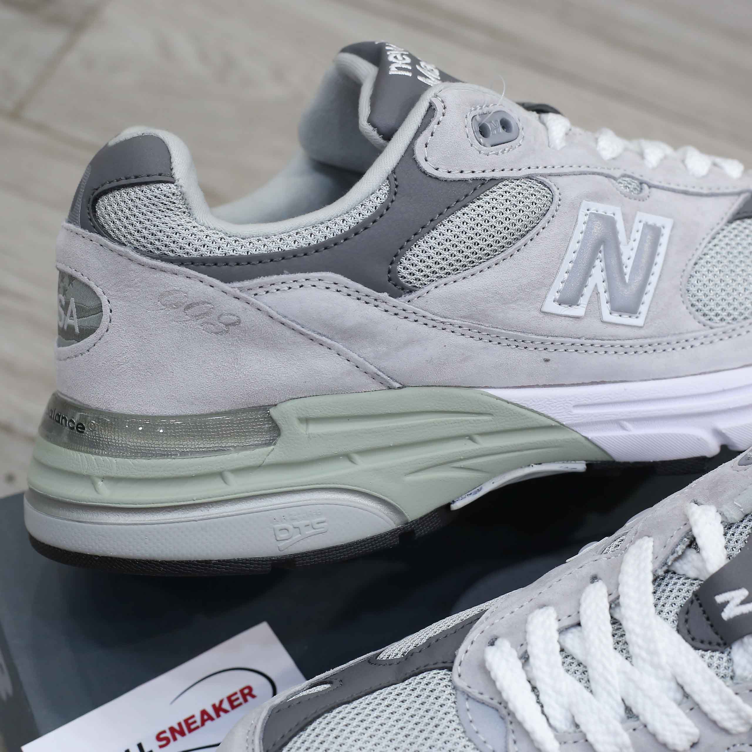 Giày New Balance 993 Made in USA ‘Grey White’ Like Auth