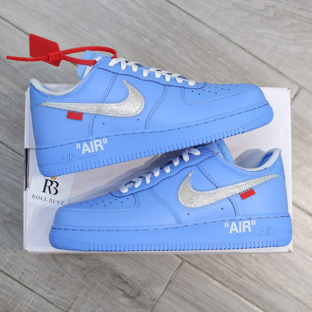 Giày Nike Air Force 1 Low Off-White MCA University Blue Best Quality