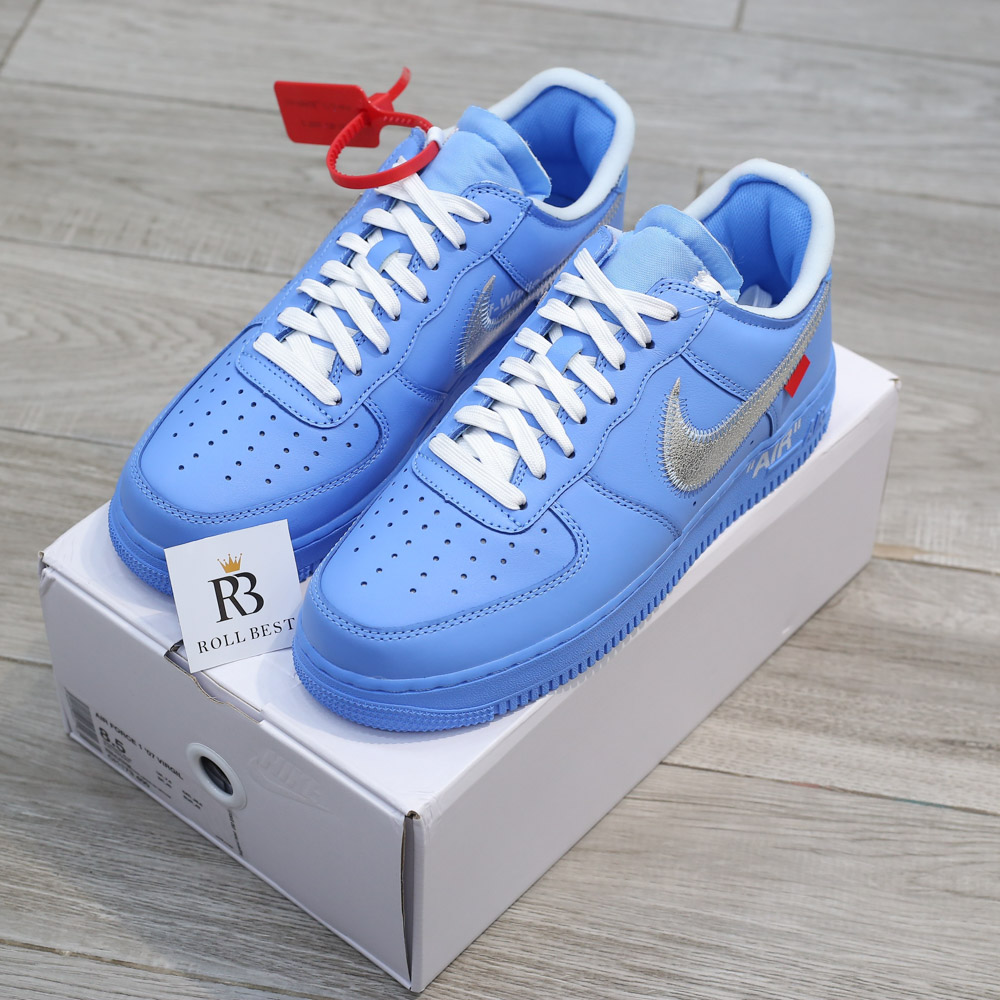 Giày Nike Air Force 1 Low Off-White MCA University Blue Best Quality