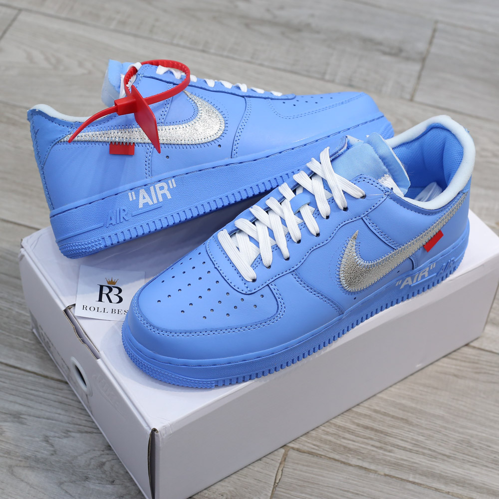 Giày Nike Air Force 1 Low Off-White MCA University Blue Best Quality