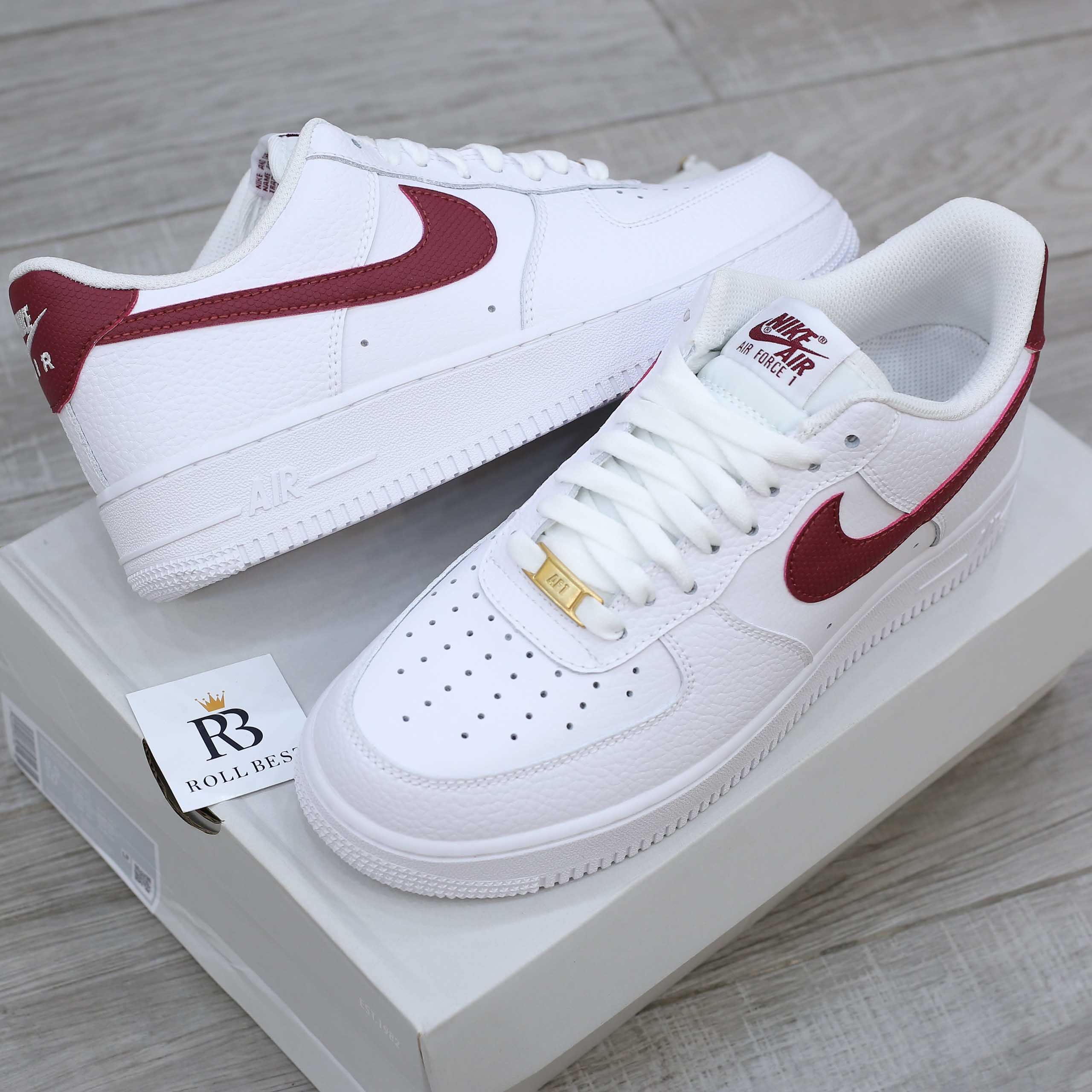 Giày Nike Air Force 1 Low ‘White Team Red’ Best Quality