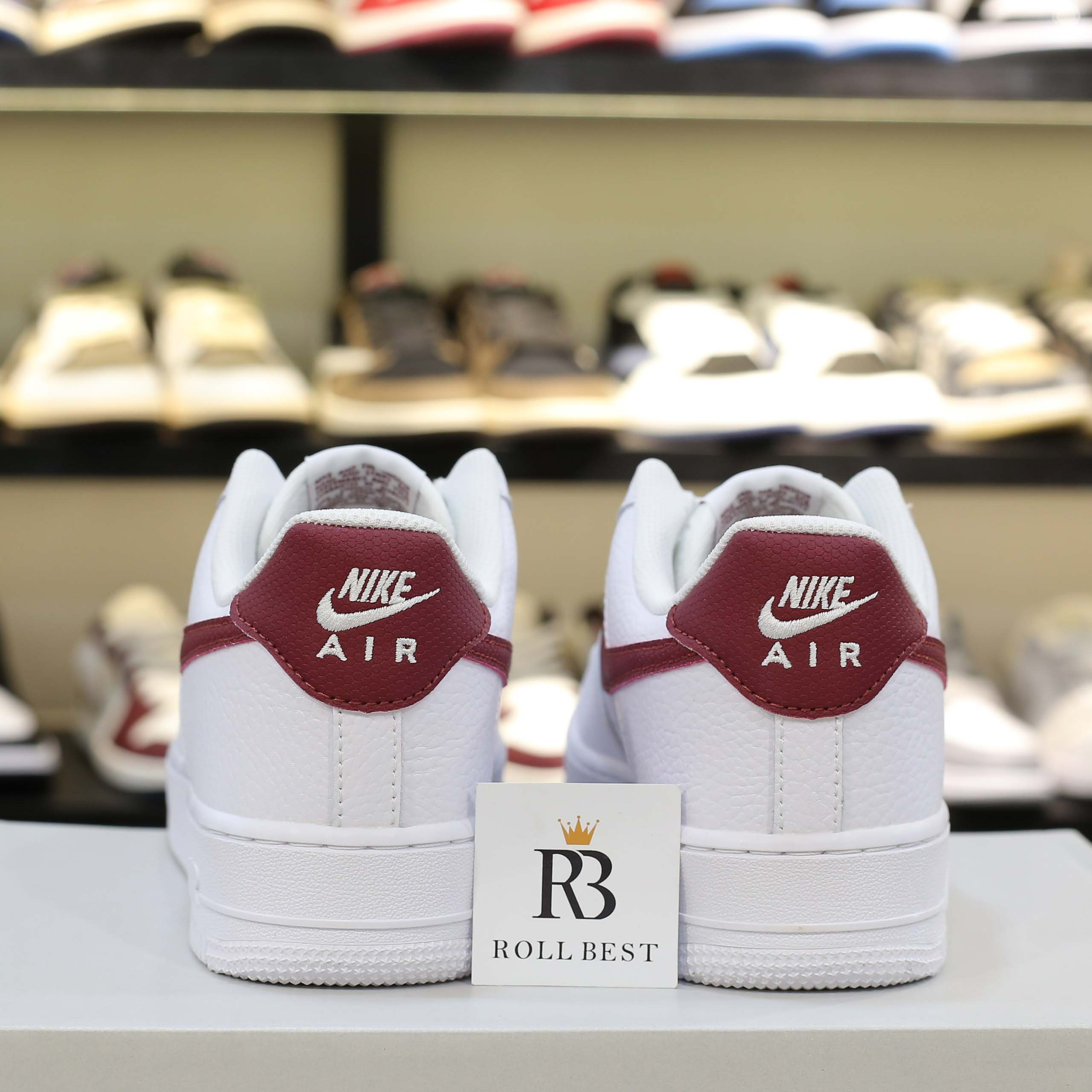 Giày Nike Air Force 1 Low ‘White Team Red’ Best Quality