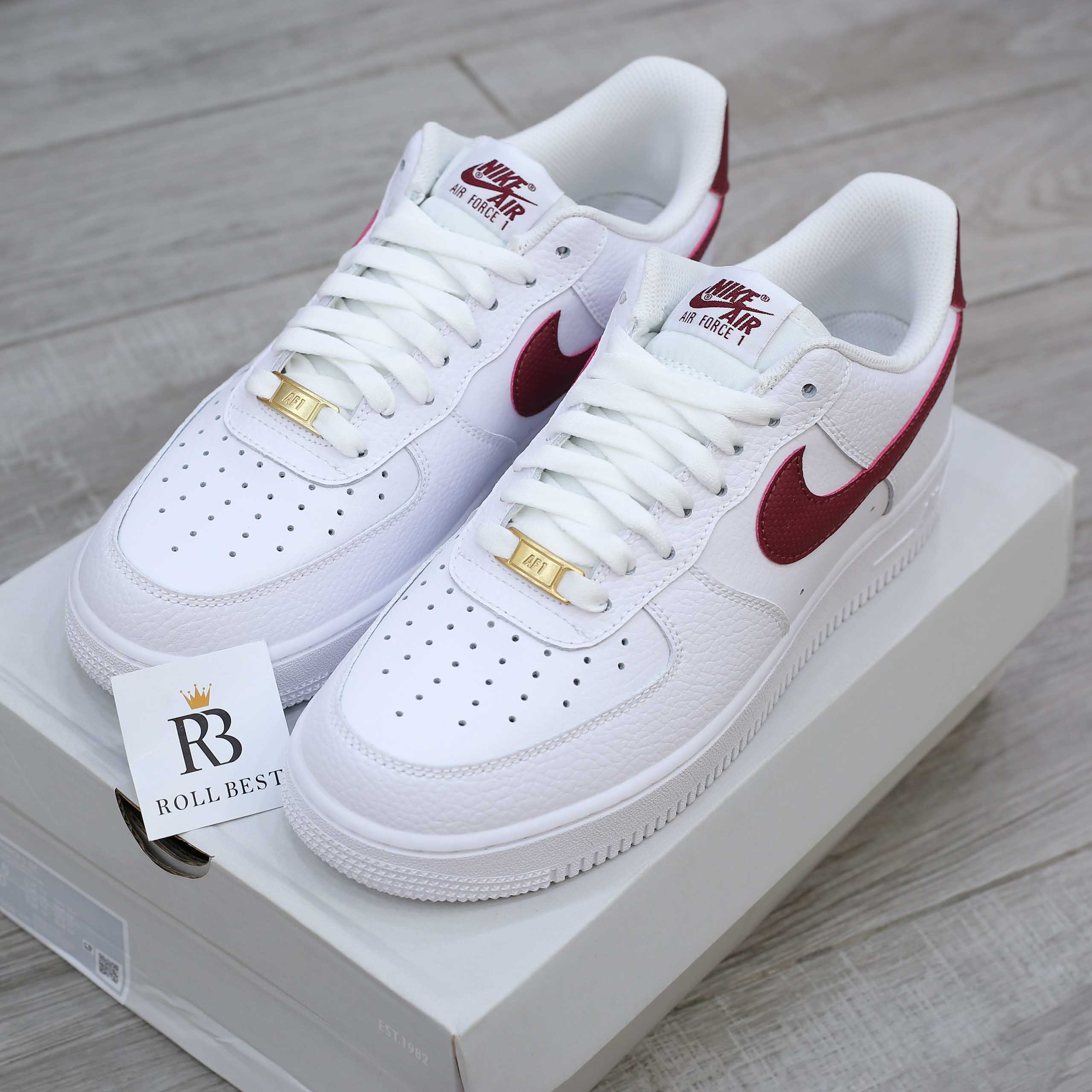Giày Nike Air Force 1 Low ‘White Team Red’ Best Quality