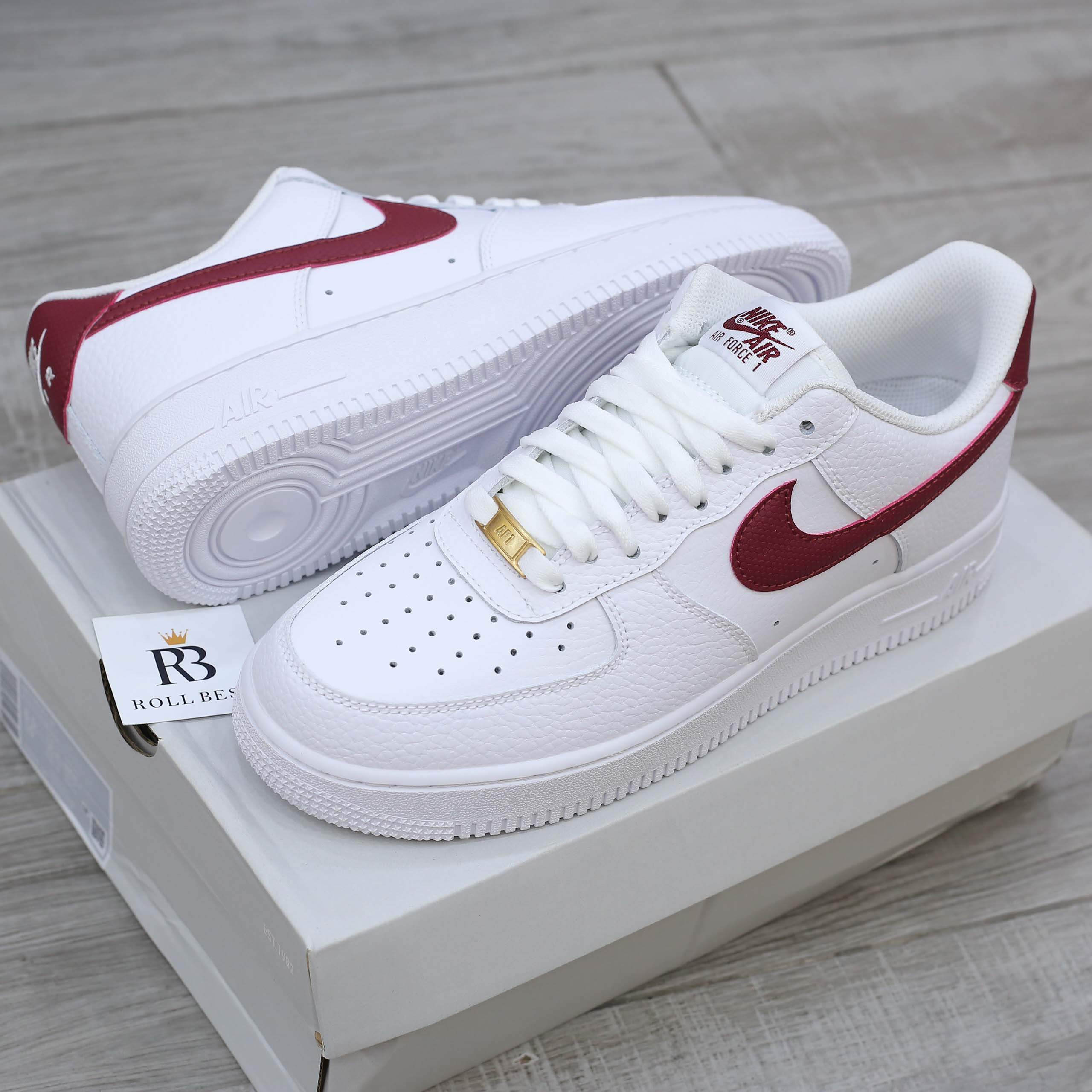 Giày Nike Air Force 1 Low ‘White Team Red’ Best Quality