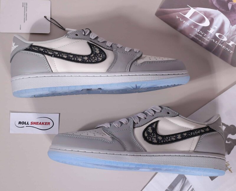 Giày Nike Air Jordan 1 Retro Low Dior Best Quality – Thanh Lý No Box New 100%