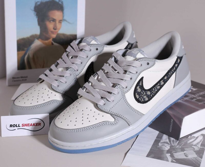 Giày Nike Air Jordan 1 Retro Low Dior Best Quality – Thanh Lý No Box New 100%