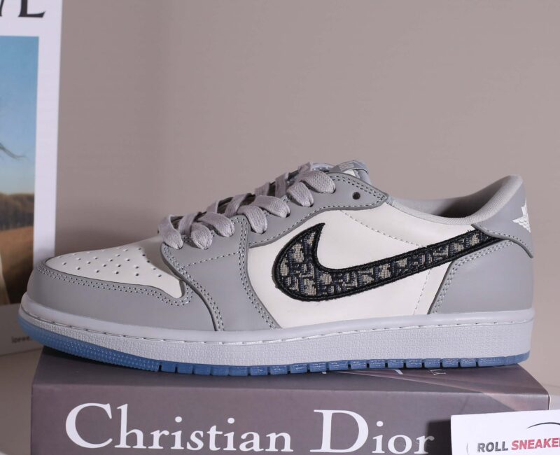 Giày Nike Air Jordan 1 Retro Low Dior Best Quality – Thanh Lý No Box New 100%