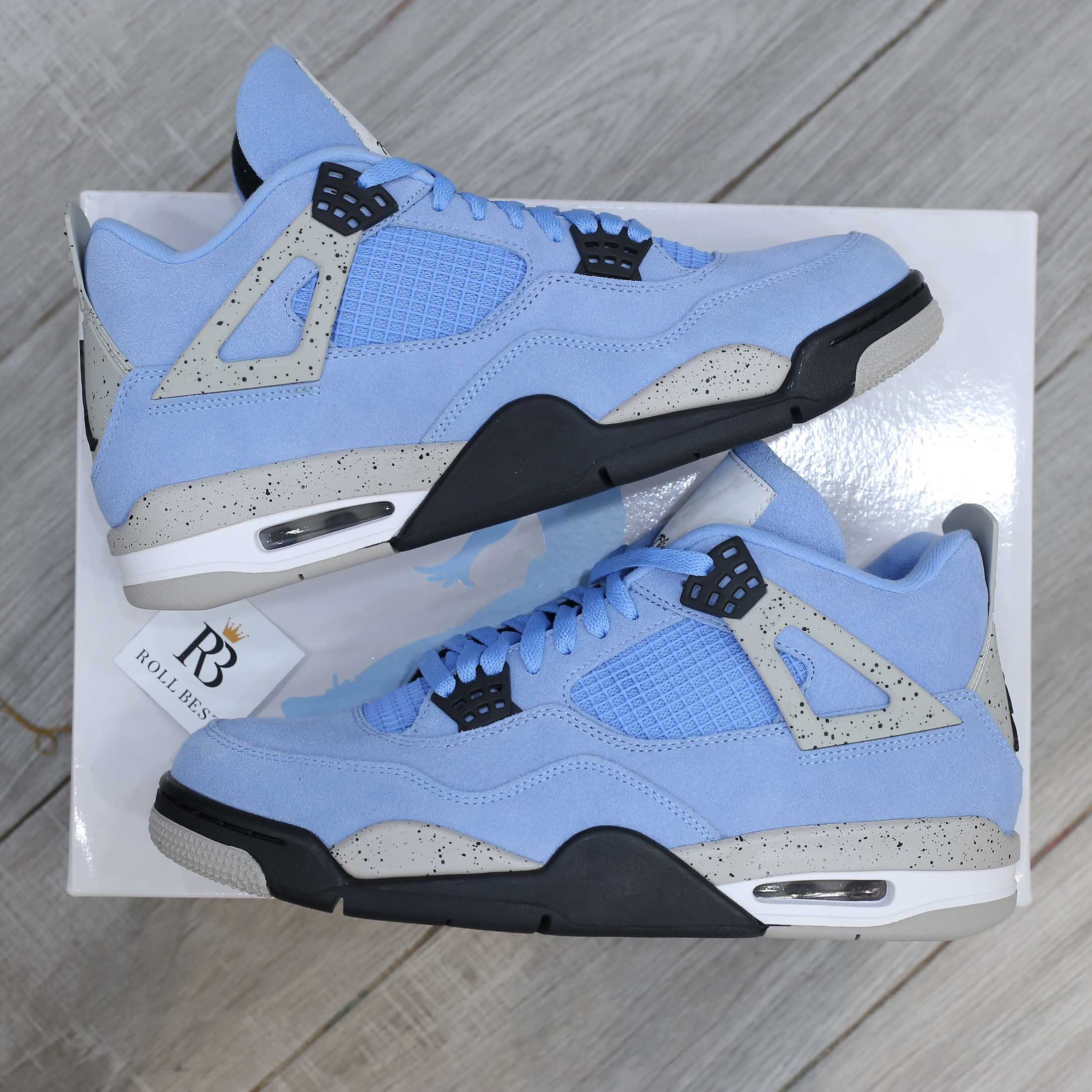 Giày Nike Air Jordan 4 Retro University Blue Best Quality