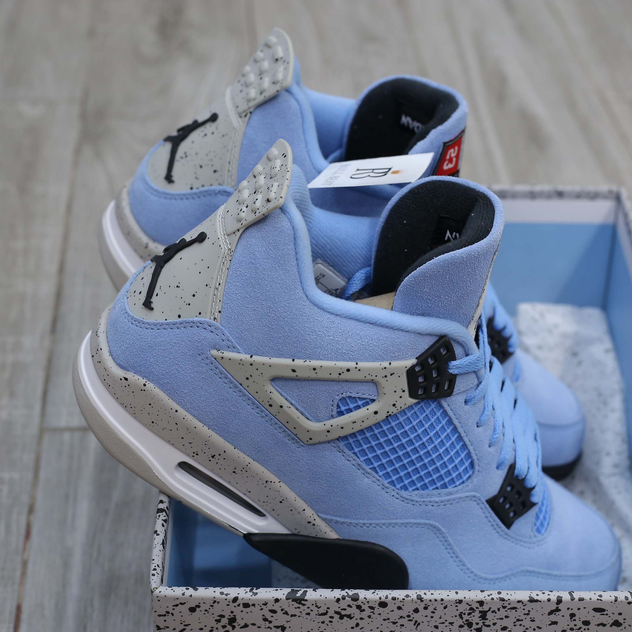 Giày Nike Air Jordan 4 Retro University Blue Best Quality