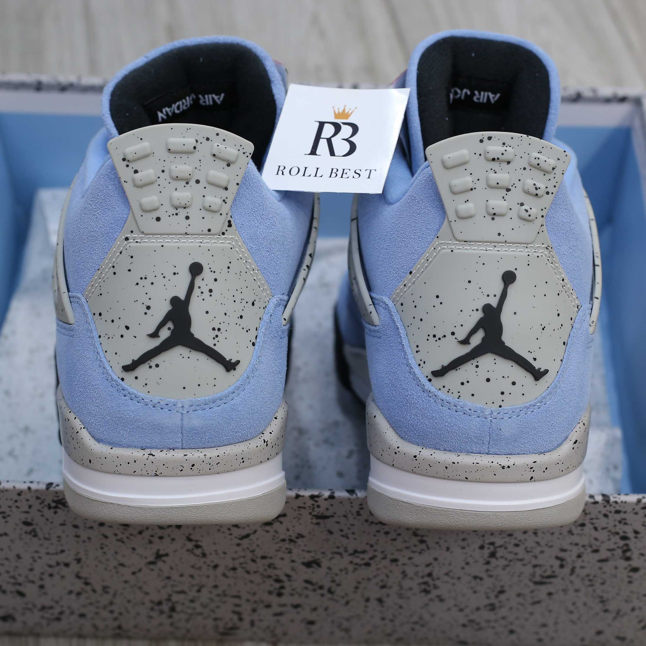 Giày Nike Air Jordan 4 Retro University Blue Best Quality