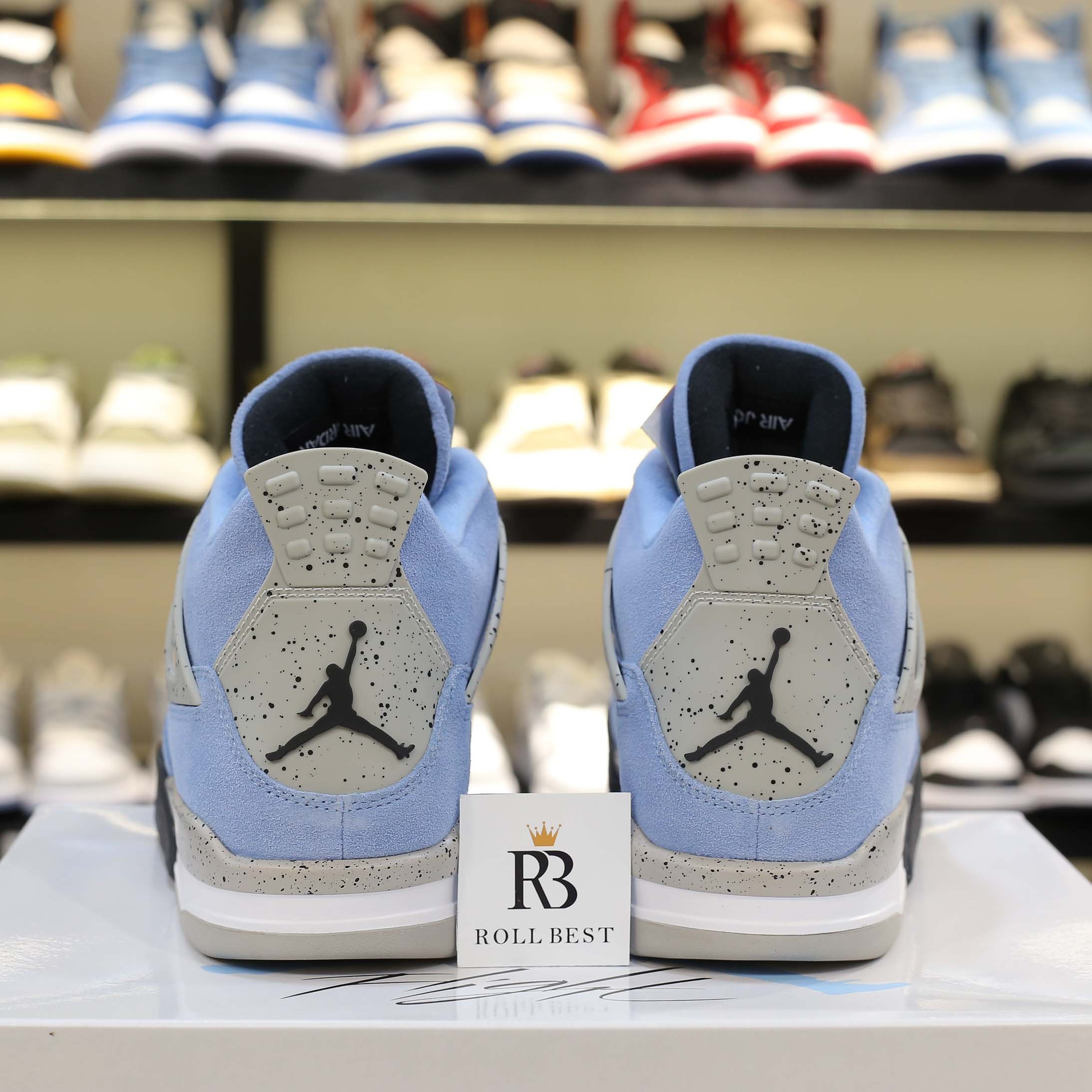 Giày Nike Air Jordan 4 Retro University Blue Best Quality
