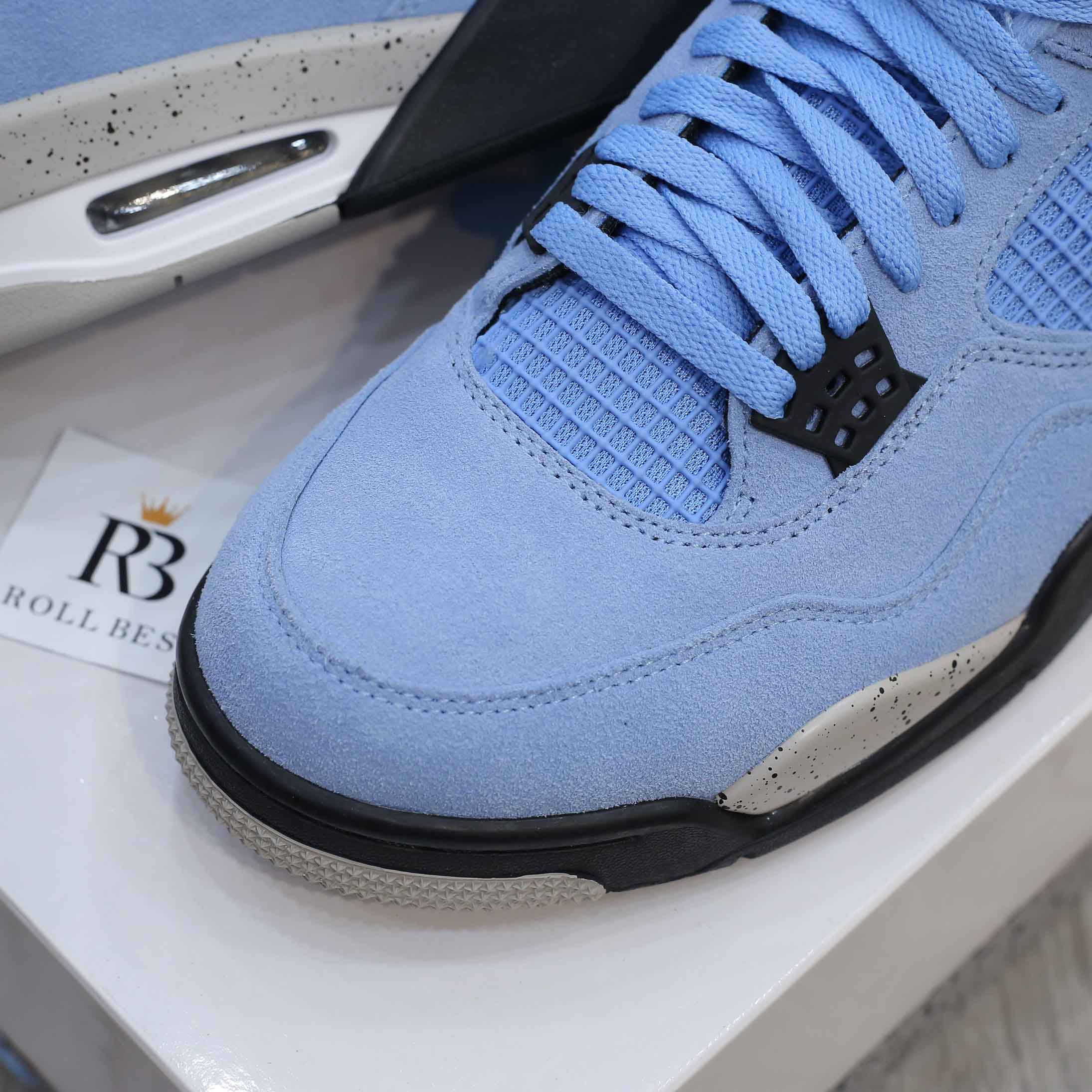 Giày Nike Air Jordan 4 Retro University Blue Best Quality