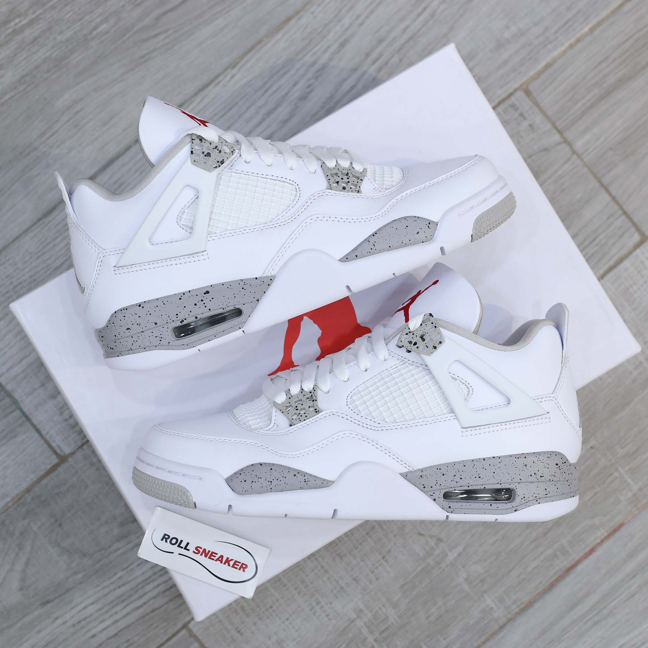 Giày Nike Air Jordan 4 White Oreo 2021 Best Quality