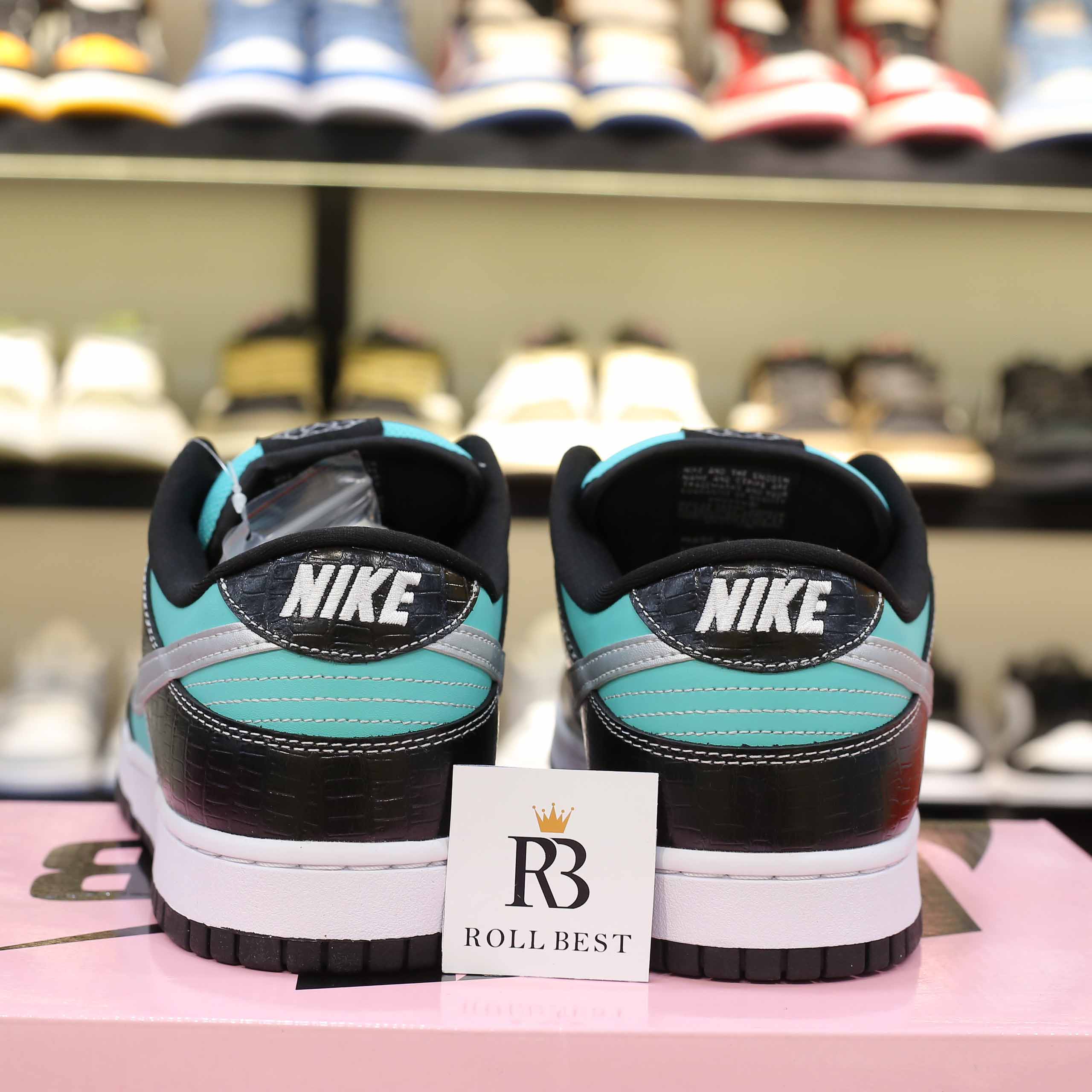 Giày Nike Diamond Supply Co. x Dunk Low Pro SB ‘Tiffany’ Best Quality