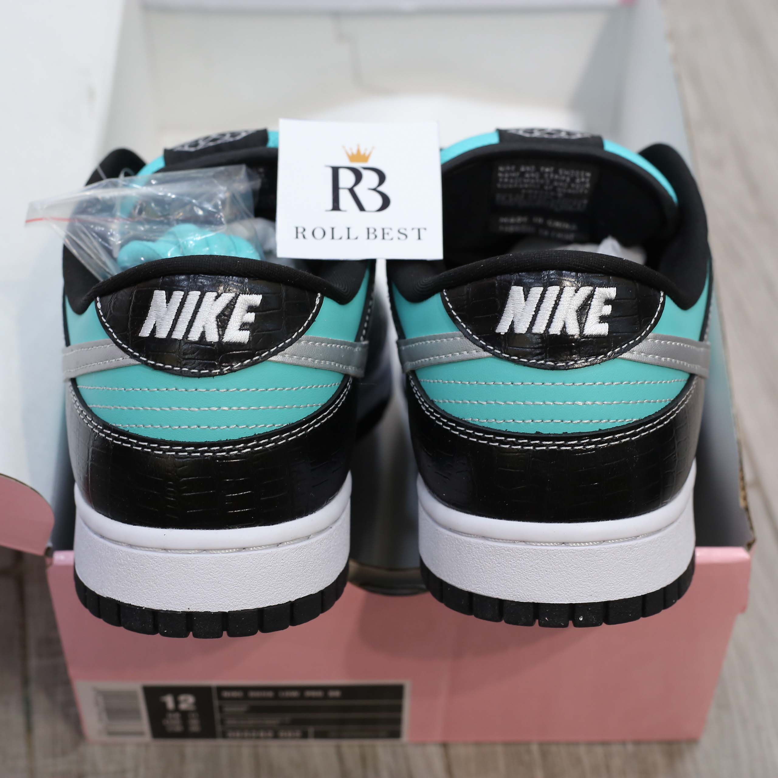Giày Nike Diamond Supply Co. x Dunk Low Pro SB ‘Tiffany’ Best Quality