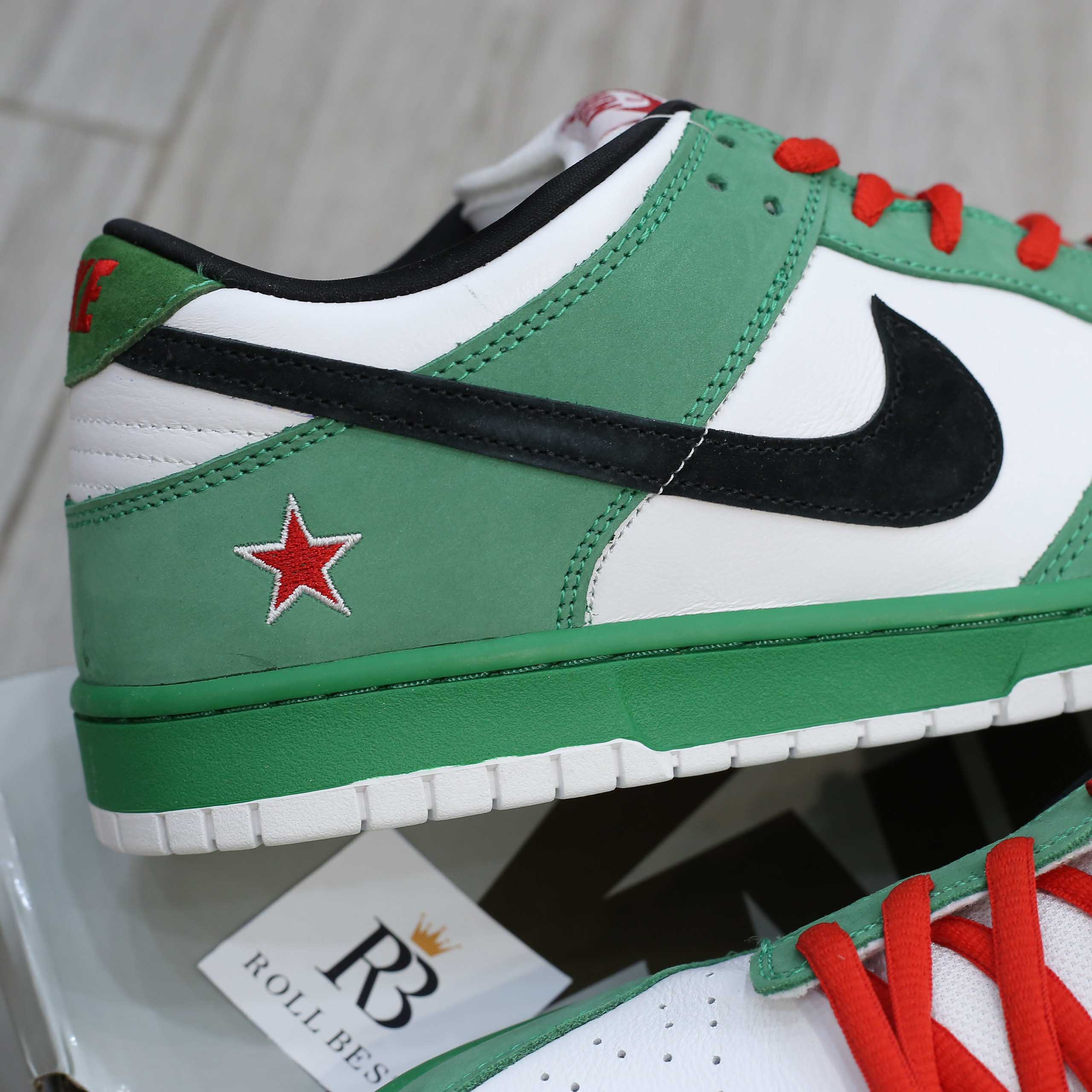 Giày Nike Dunk Low Pro SB ‘Heineken’ Best Quality