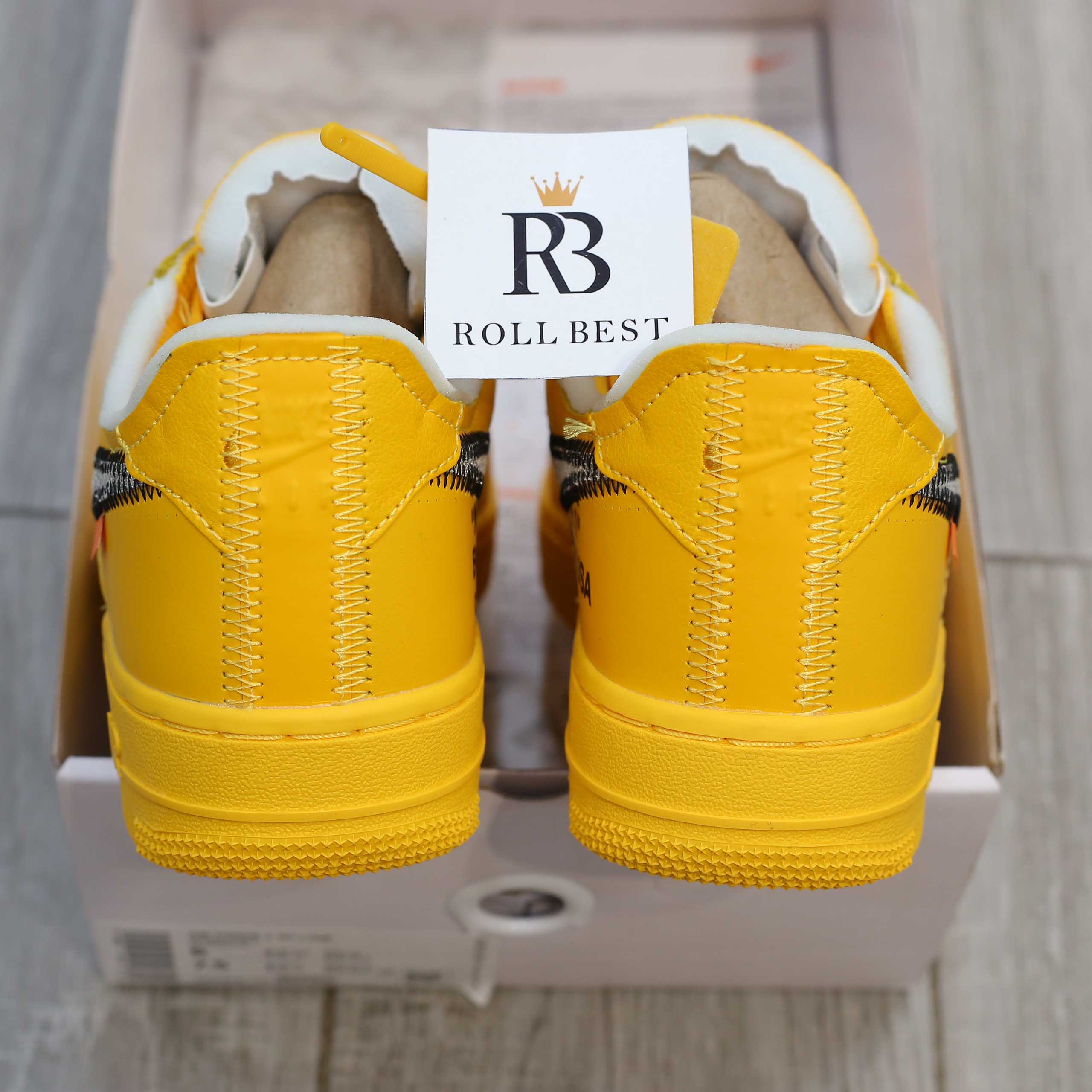 Giày Nike Off-White x Air Force 1 Low ‘Lemonade’ Best Quality