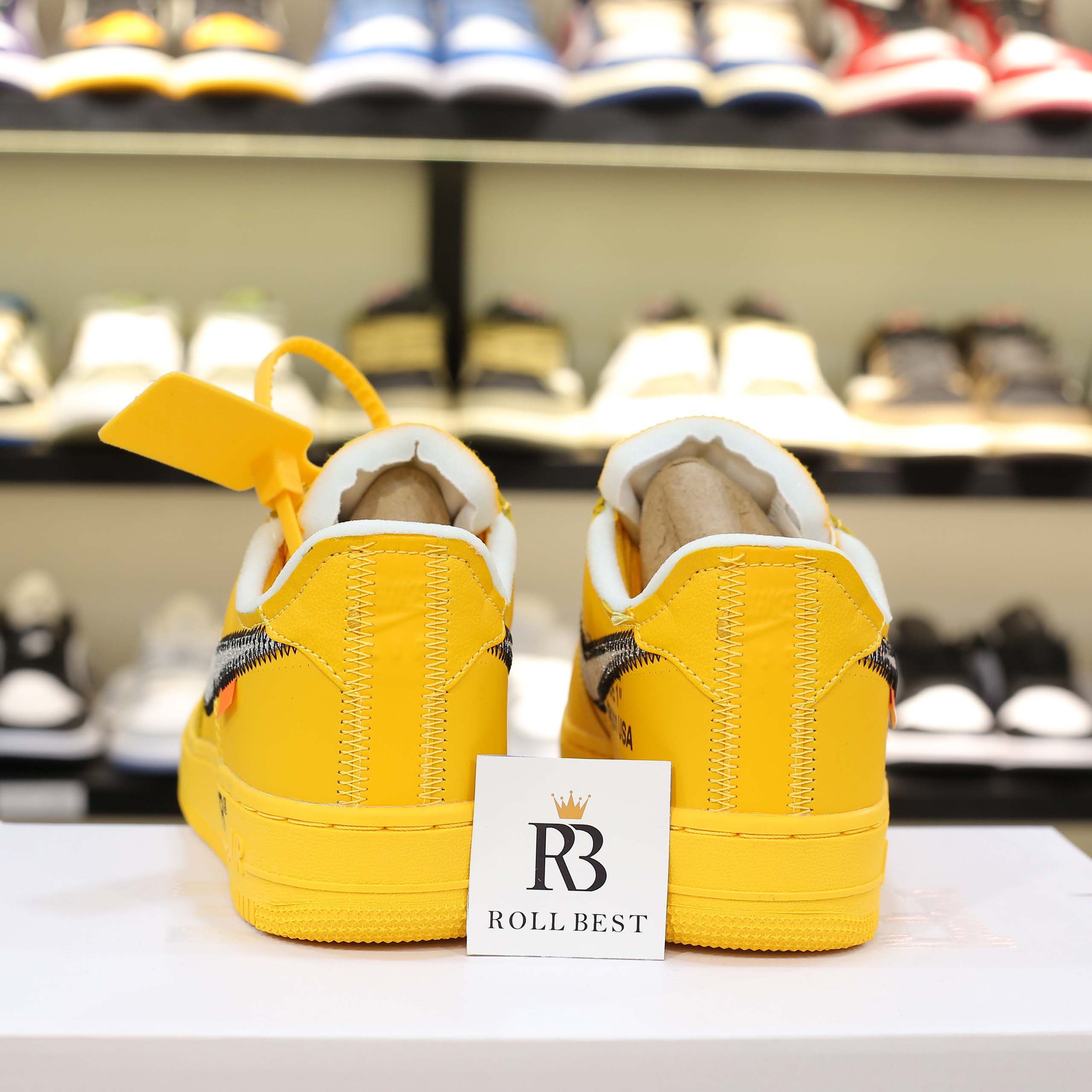 Giày Nike Off-White x Air Force 1 Low ‘Lemonade’ Best Quality