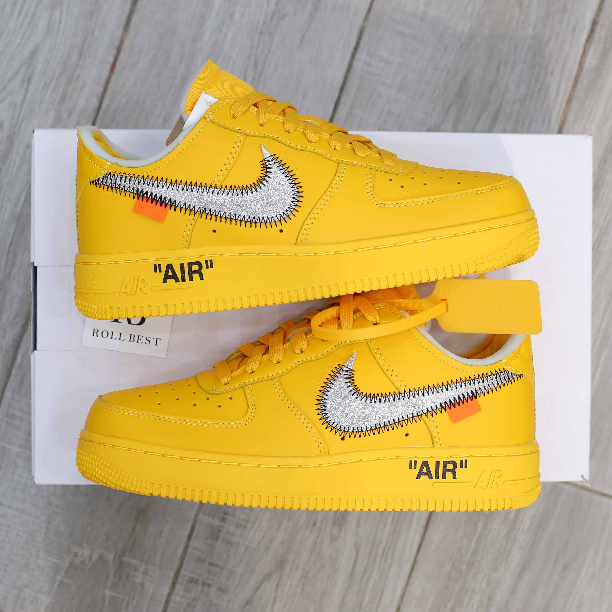 Giày Nike Off-White x Air Force 1 Low ‘Lemonade’ Best Quality