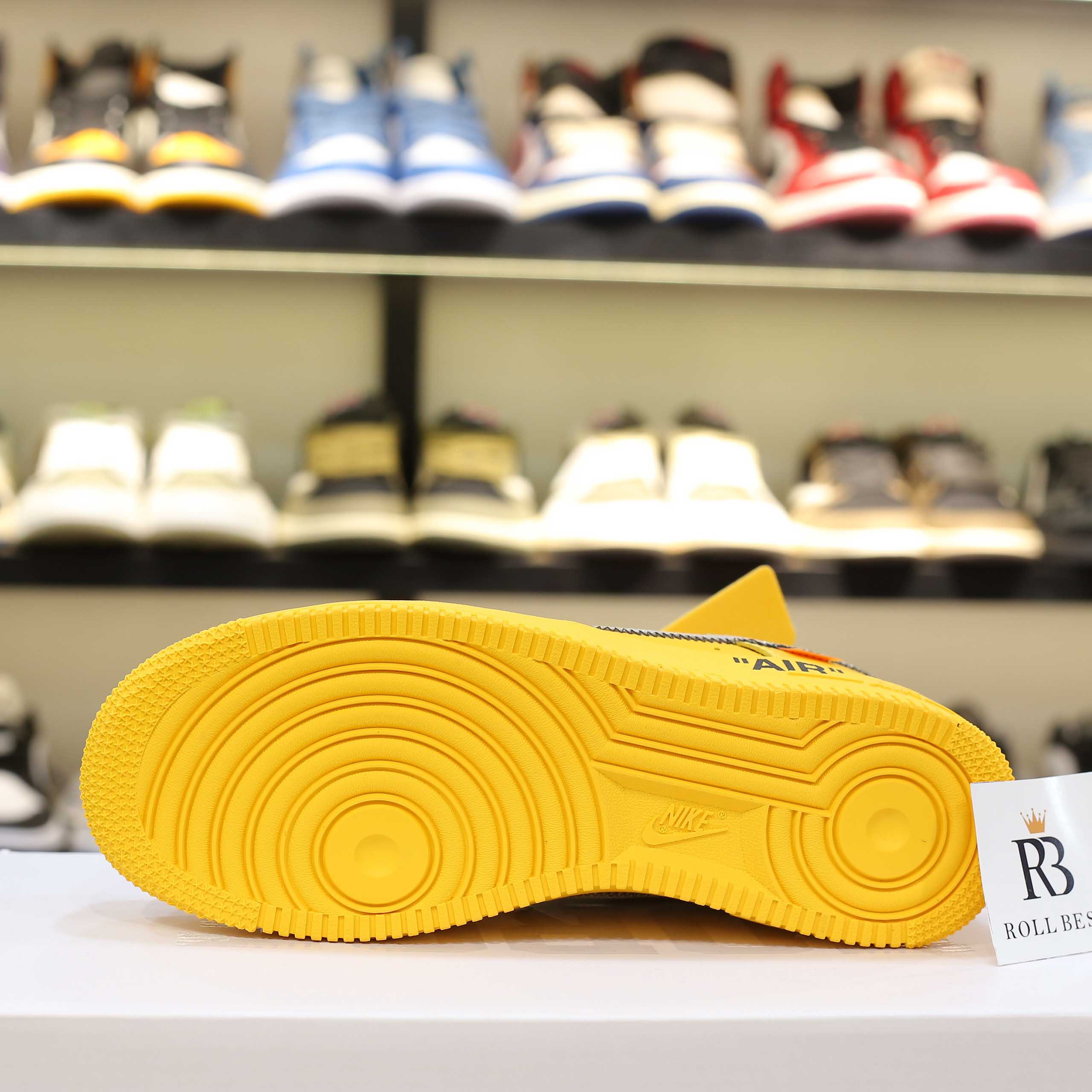 Giày Nike Off-White x Air Force 1 Low ‘Lemonade’ Best Quality