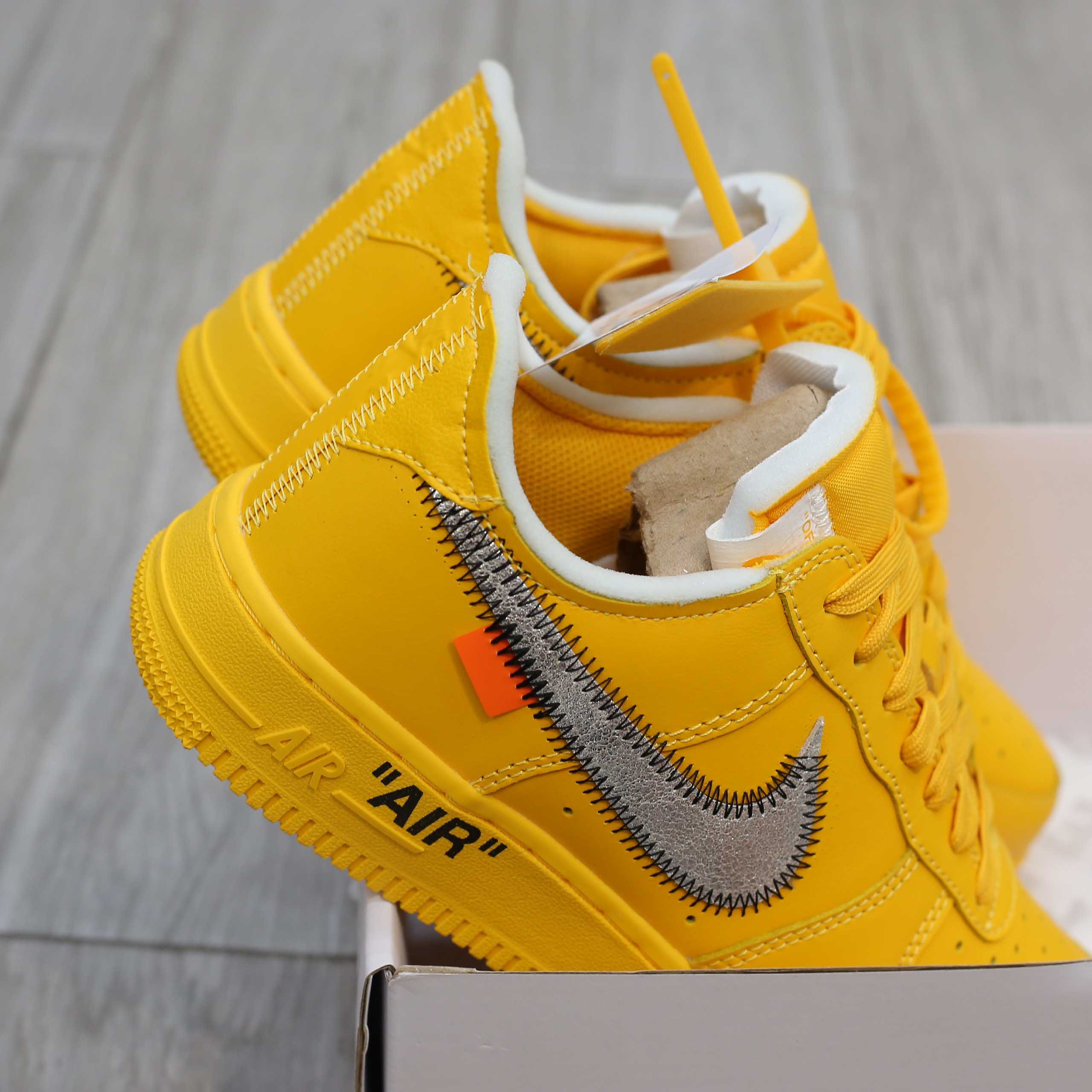 Giày Nike Off-White x Air Force 1 Low ‘Lemonade’ Best Quality